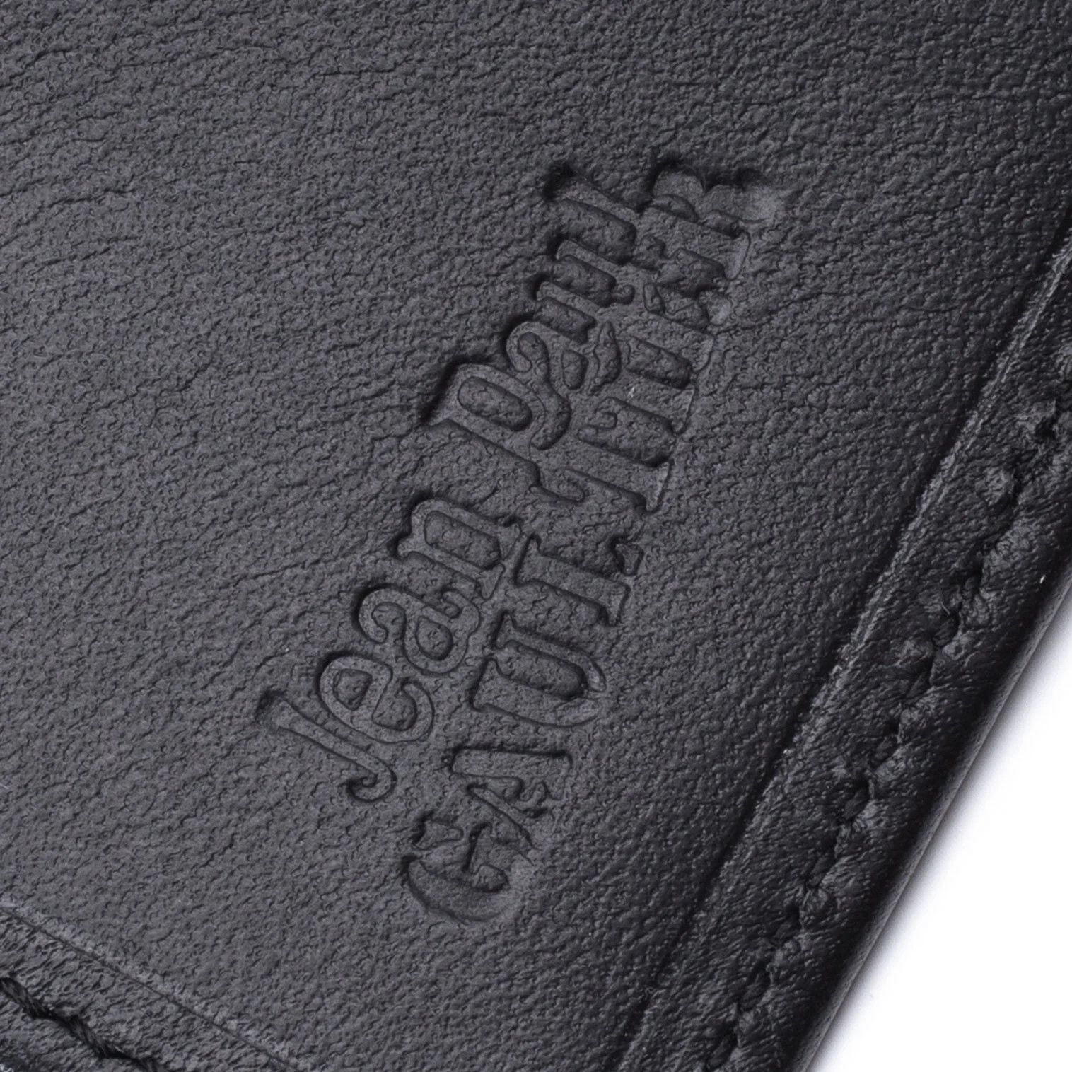 Jean Paul Gaultier Logo Embossed Pass Case in Dark Brown Size ONE SIZE - 7 Thumbnail