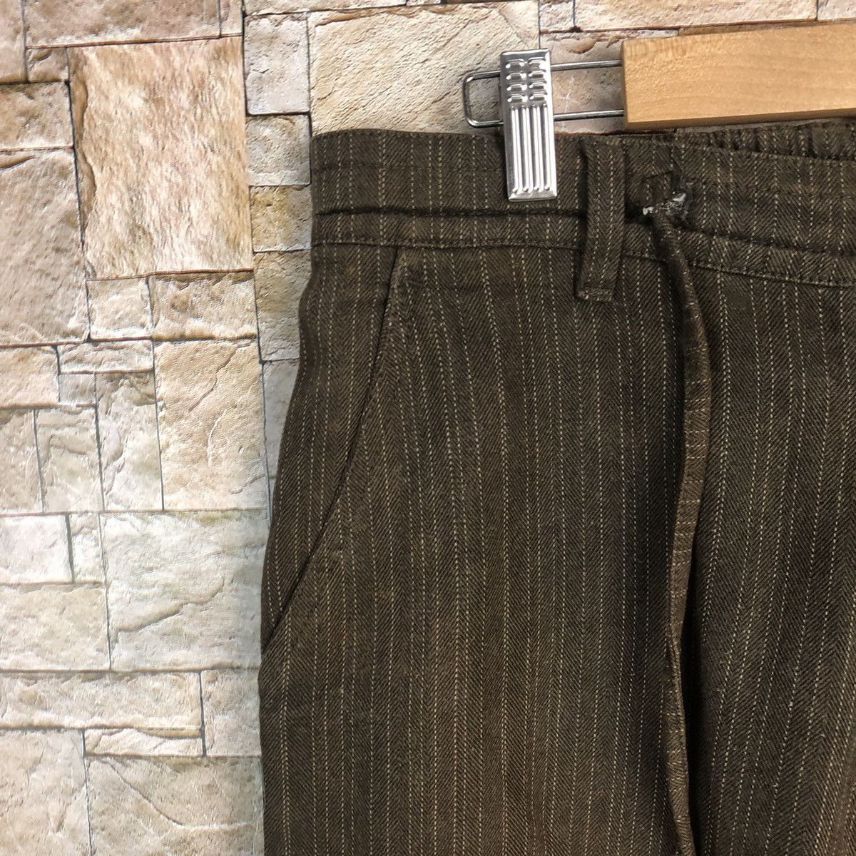 Japanese Brand DL Virgin Vagage Brown Cargo Multipocket Pants #A339 Size US 32 / EU 48 - 7 Thumbnail
