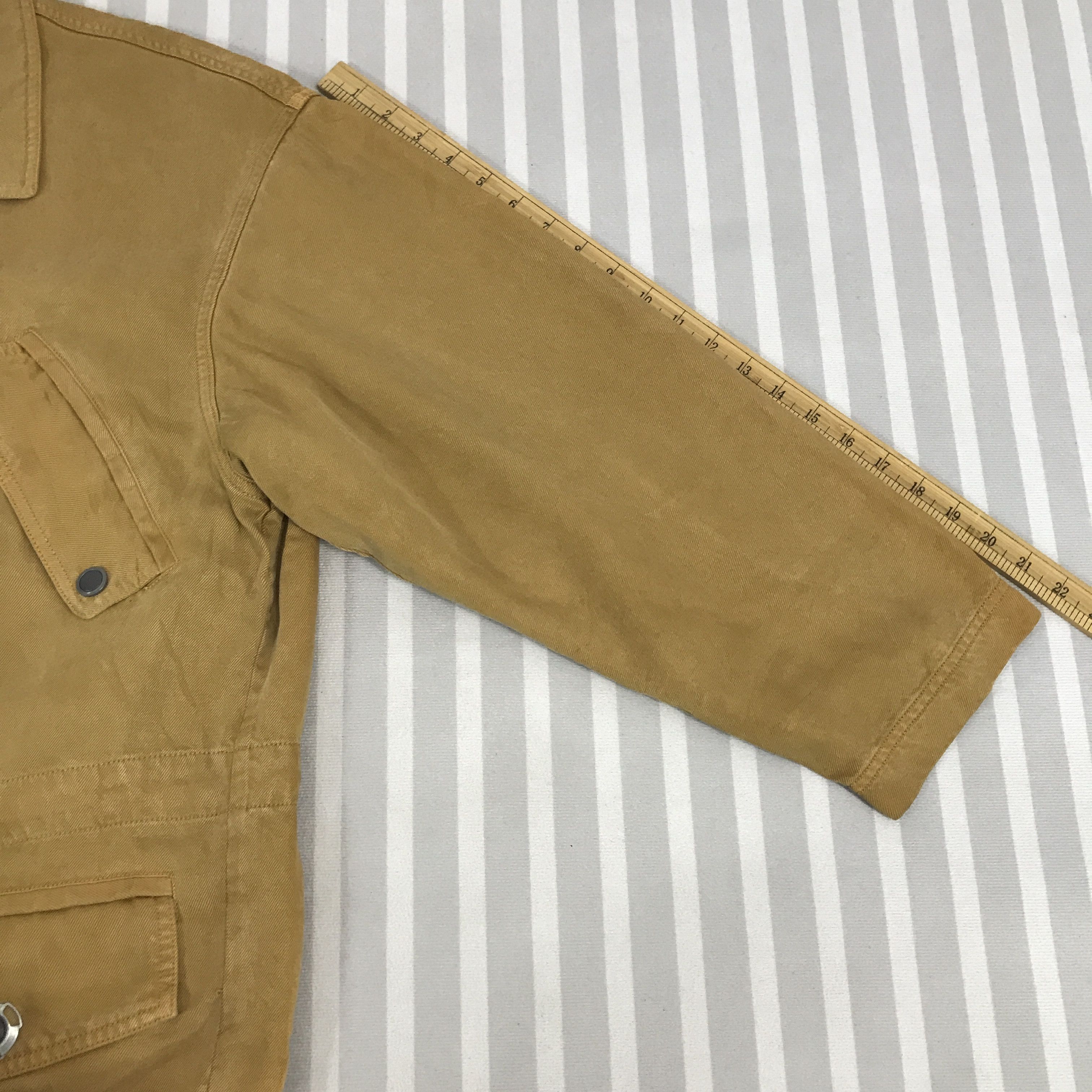 Charles Jourdan × Japanese Brand × Vintage Vintage Charles Jourdan khaki chore coat Jacket Size US M / EU 48-50 / 2 - 6 Thumbnail