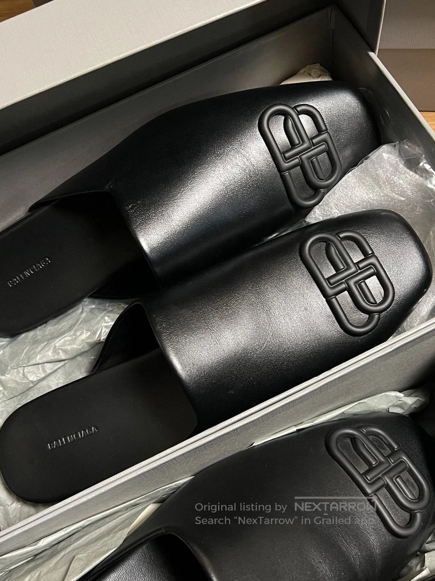 Other Balenciaga Black BB Logo Mules. Size US 9 / EU 42 - 1 Thumbnail