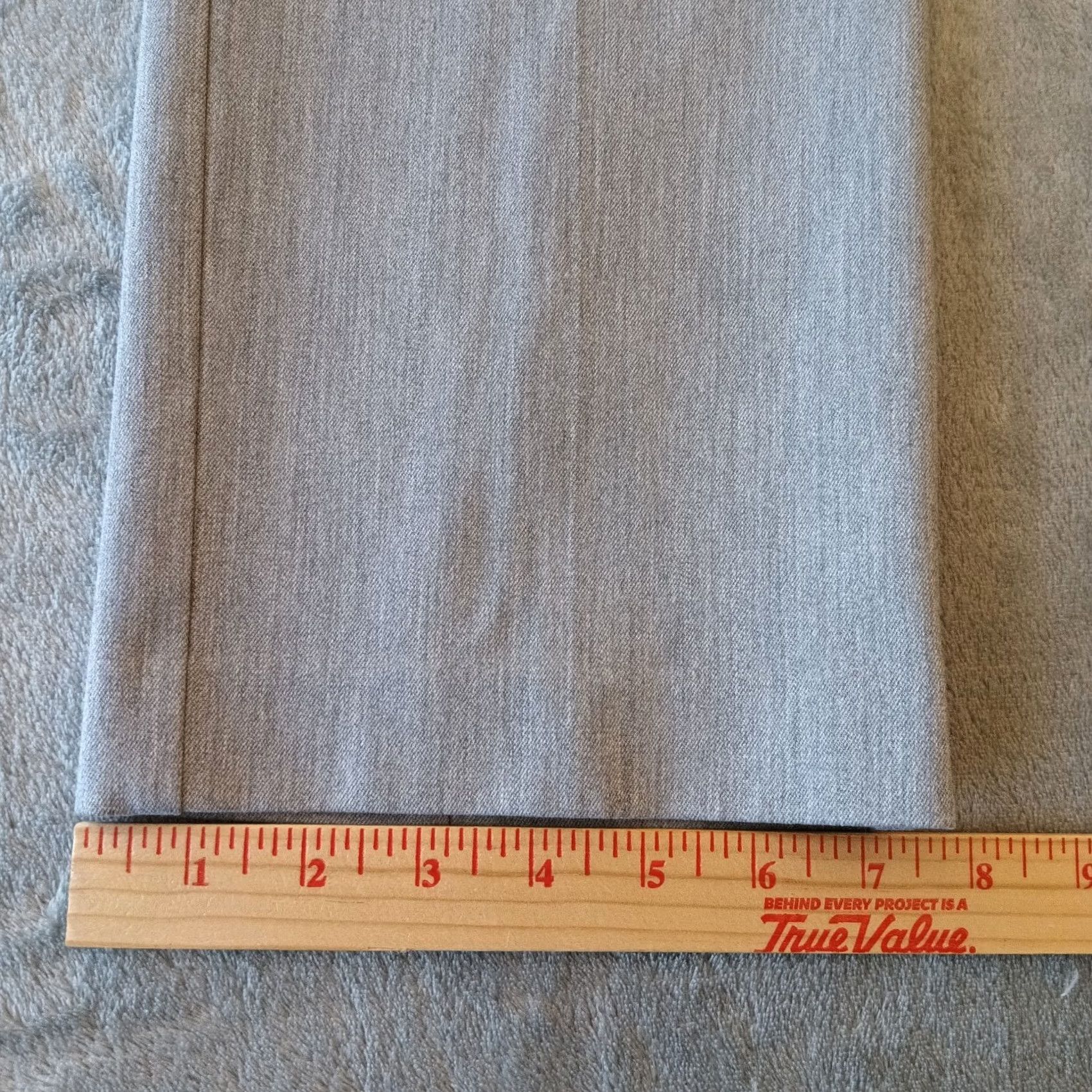 Express Express Columnist Dress Pants Womens Size 10 Gray Mid Rise 34x26.5 Pockets Straight Front Formal Dressy Facebook Size 32" / US 10 / IT 46 - 7 Thumbnail