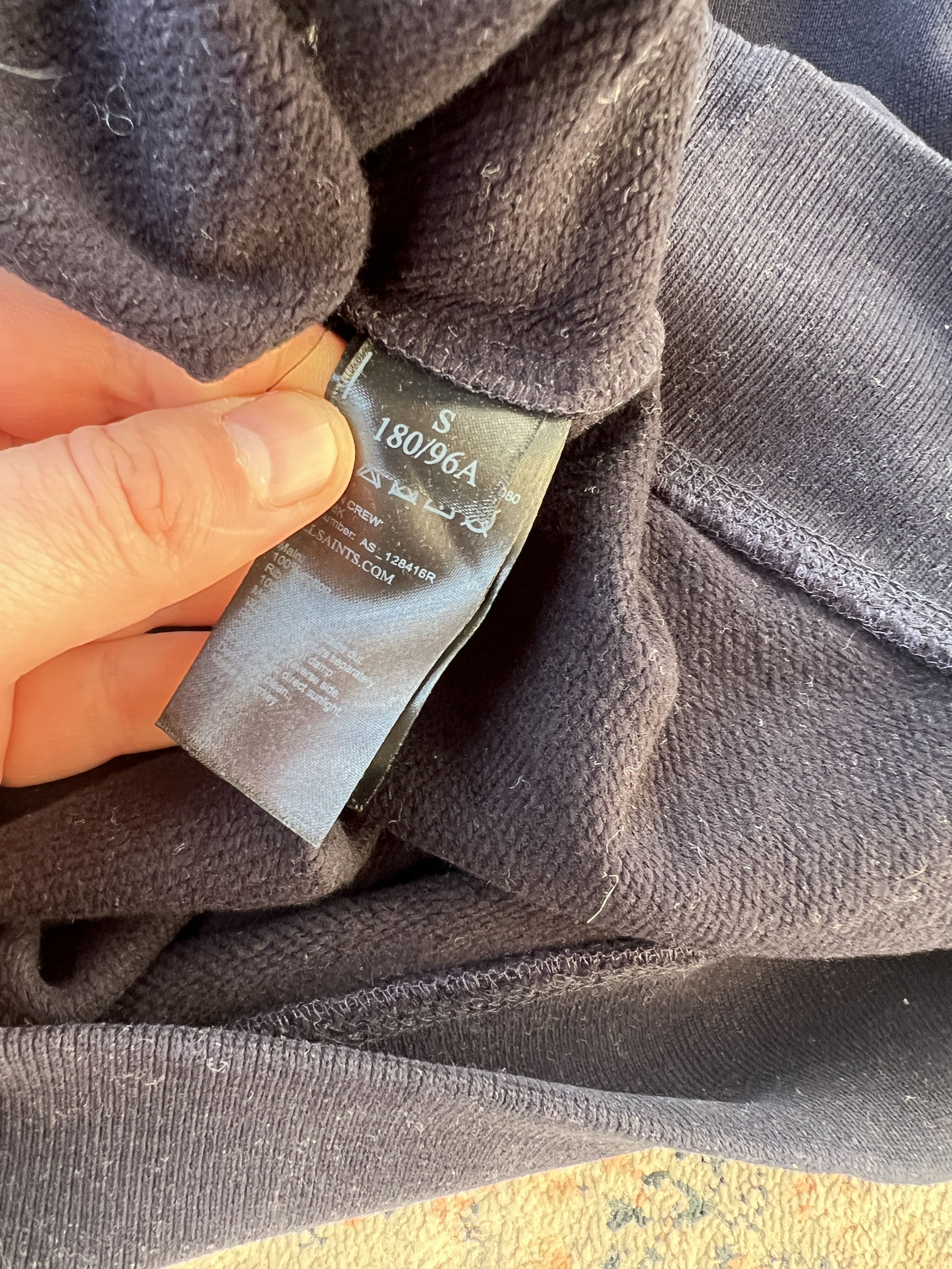Allsaints Allsaints Sweatshirt Size US S / EU 44-46 / 1 - 4 Thumbnail