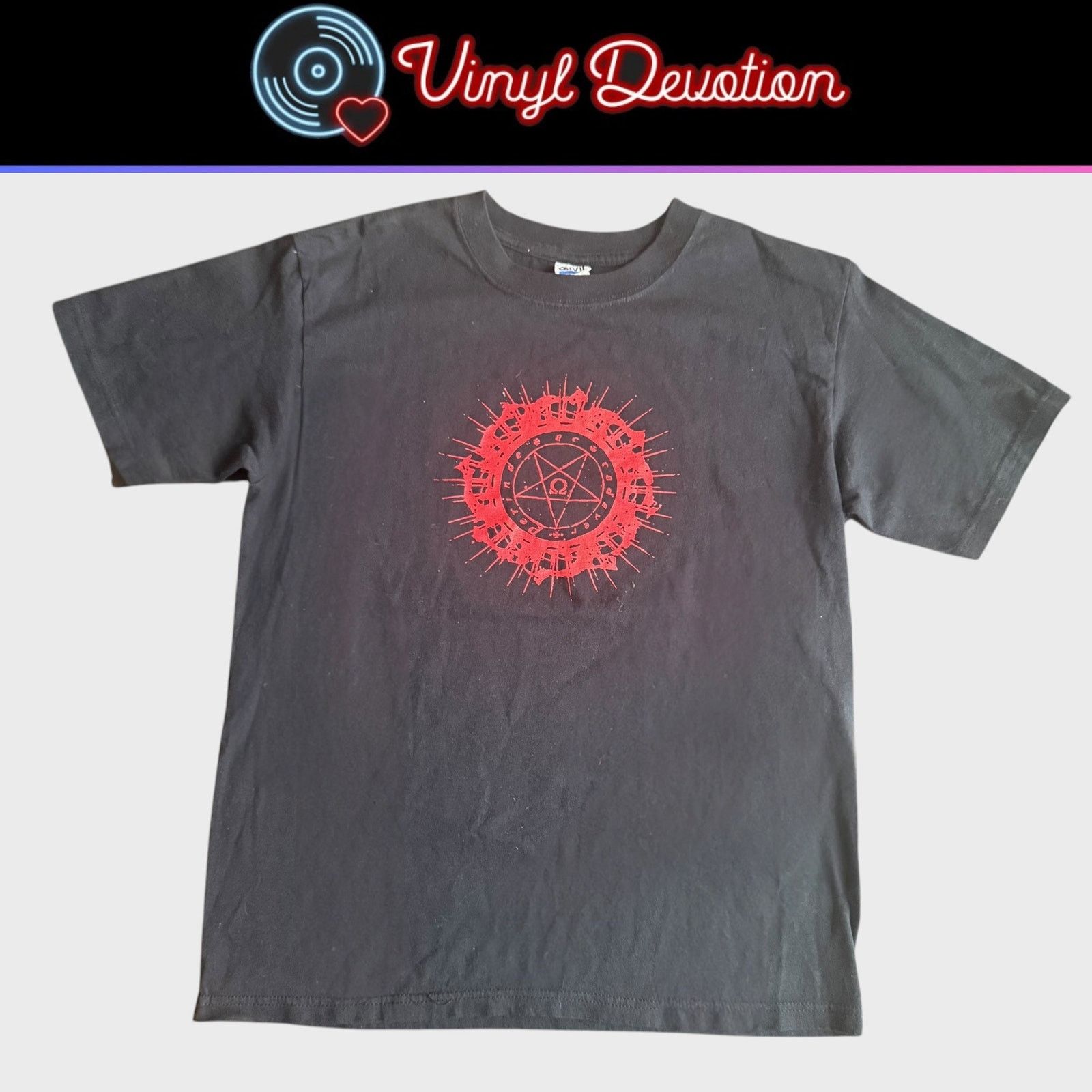 Deathspell Omega Band Red Sigil Perinde ac Shirt Size M