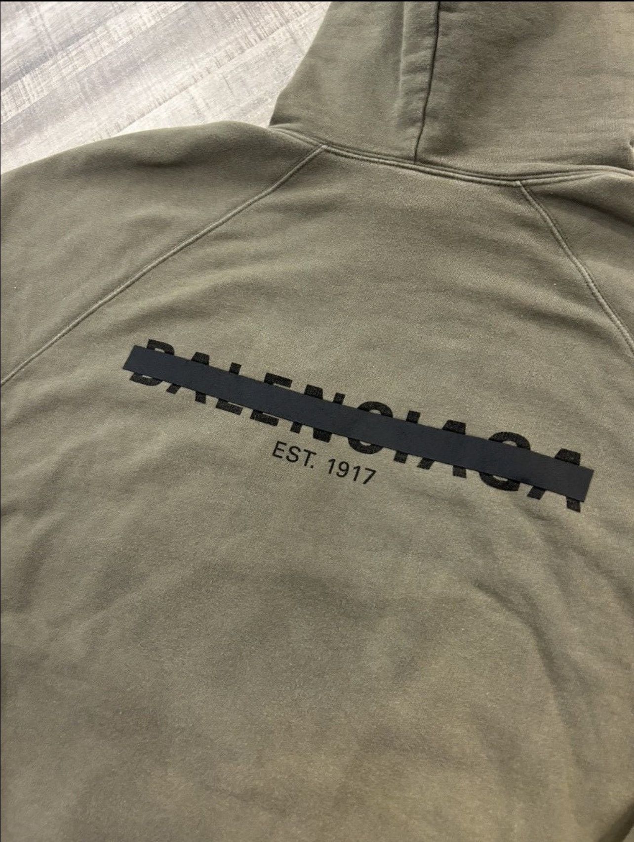 Balenciaga Balenciaga Strike 1917 Oversized Hoodie Size US L / EU 52-54 / 3 - 6 Thumbnail