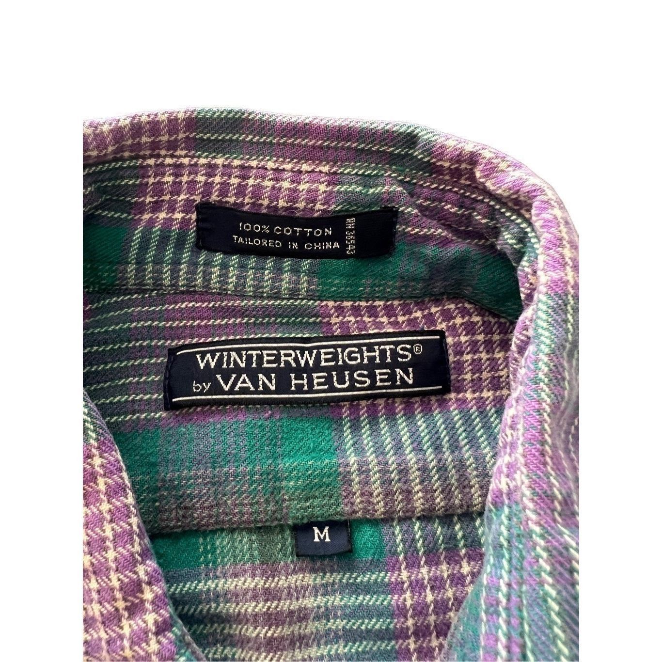 Van Heusen Van Heusen plaid shirt size M Size US M / EU 48-50 / 2 - 2 Thumbnail