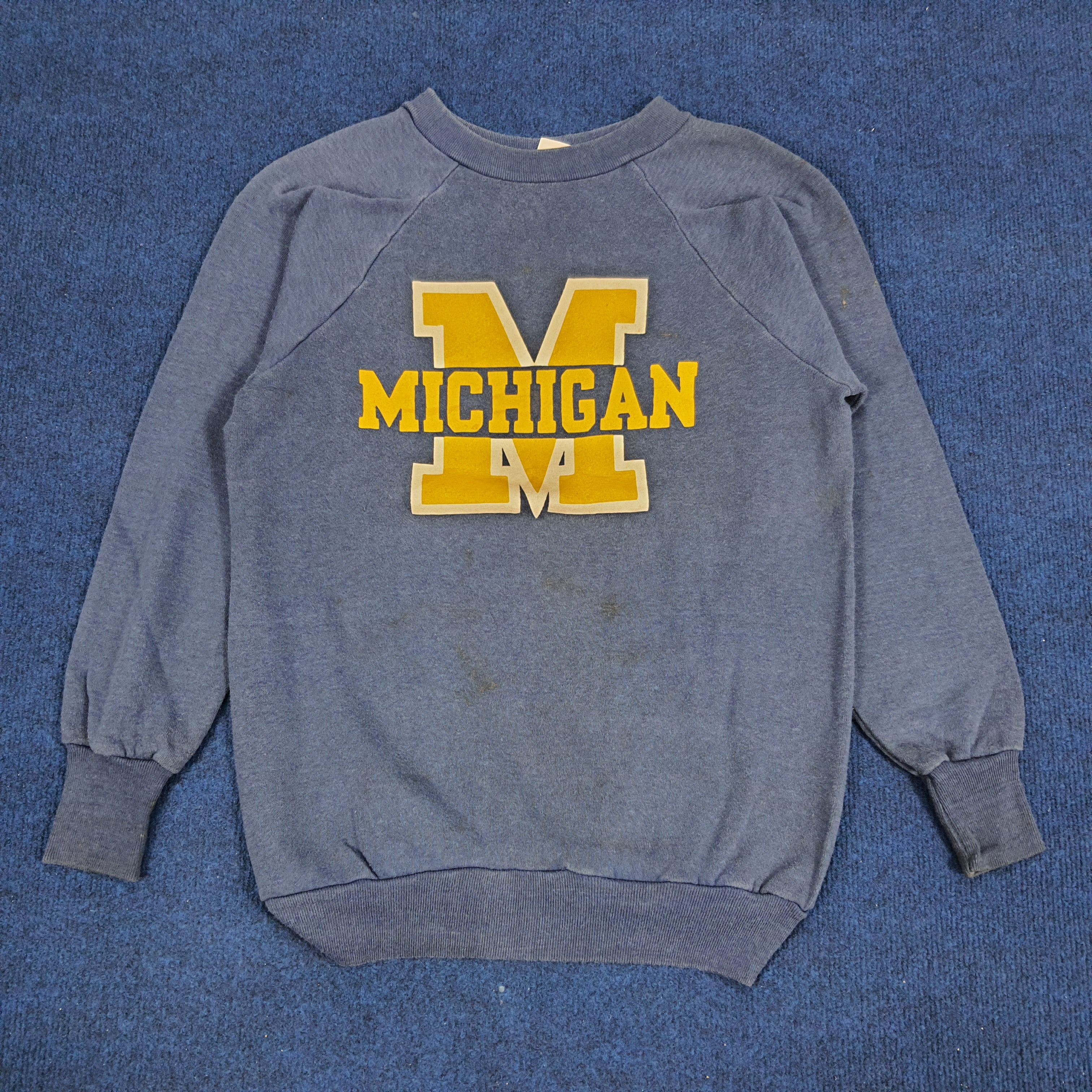 NFL × Vintage Vintage Michigan Wolverines Football Team NFL Sweatshirt Size US XS / EU 42 / 0 - 1 Thumbnail