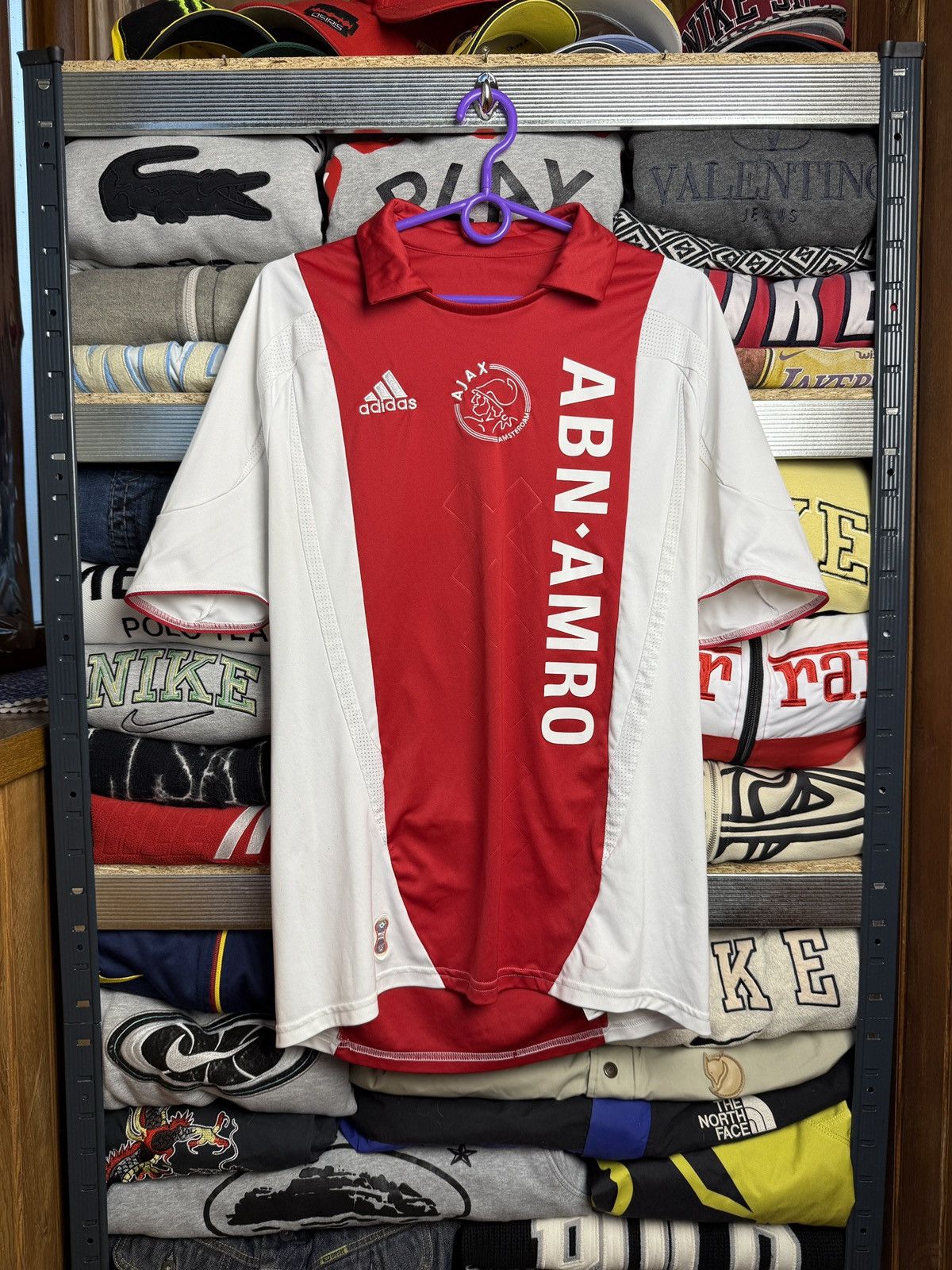 Adidas Adidas Ajax 2007/08 Vintage Home Kit Soccer Jersey Shirt Size US M / EU 48-50 / 2 - 1 Thumbnail
