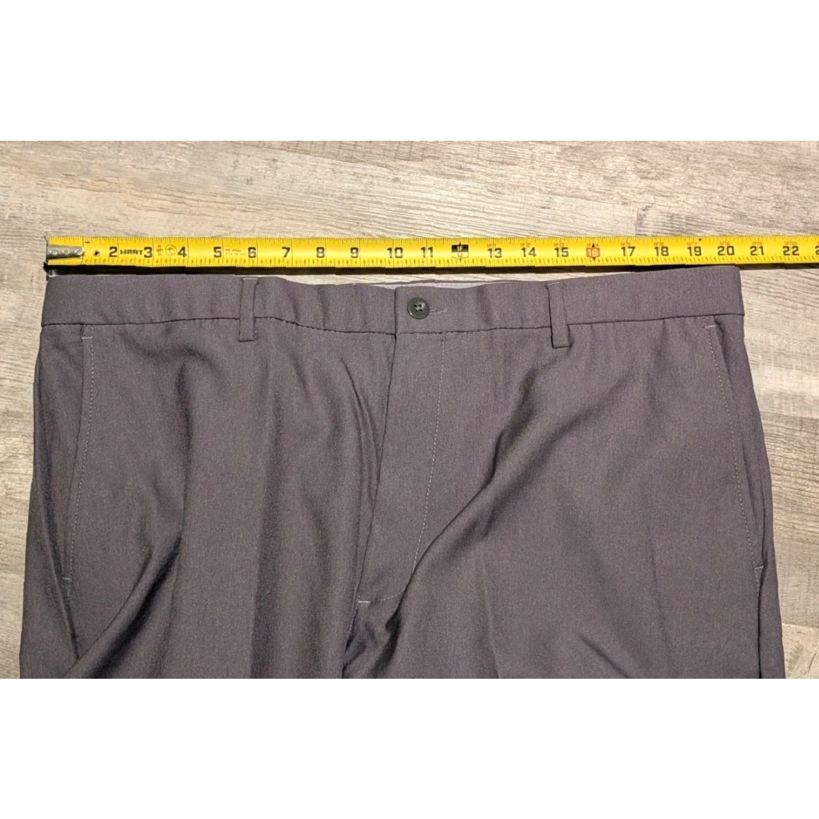 Alife Greg Norman NWT Men's Performance Attack Life Golf Flat Front Pants Gray 40W 30L Size US 40 / EU 56 - 7 Thumbnail