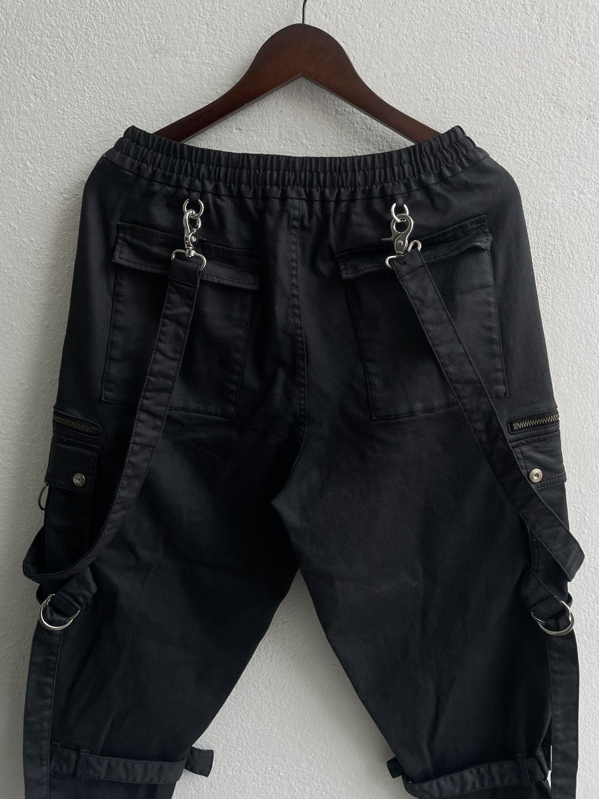 CIVARIZE Civarize Punk Gothic Styles Waxed Bondage Pants Size US 32 / EU 48 - 9 Thumbnail