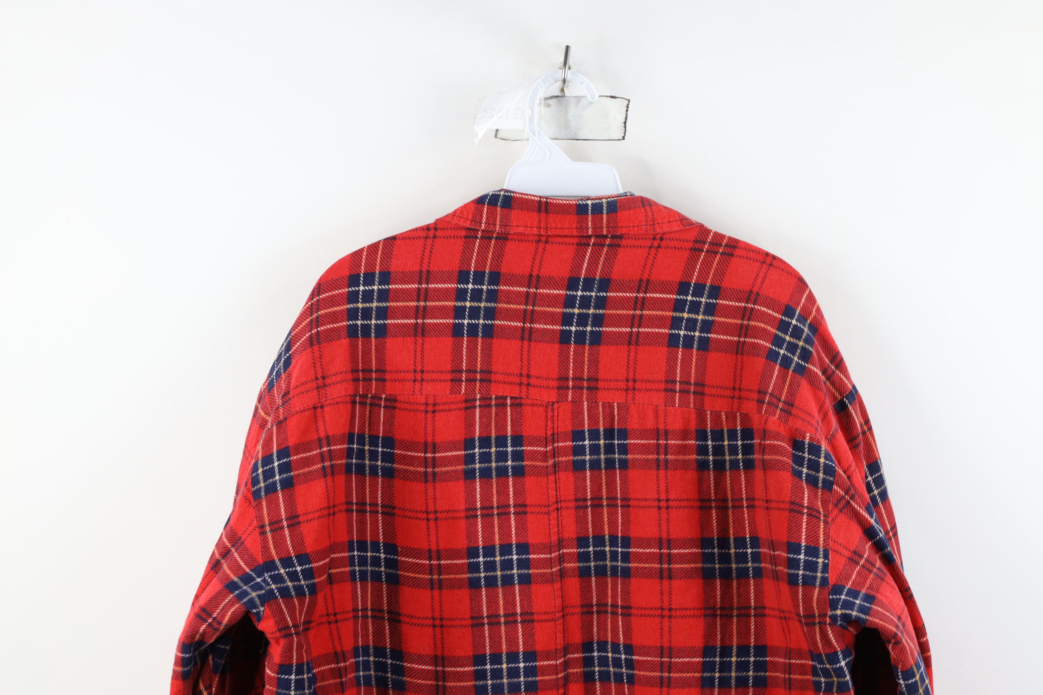 Vintage Vintage 70s 80s Streetwear Flannel Button Shirt Jacket Size US XL / EU 56 / 4 - 13 Thumbnail
