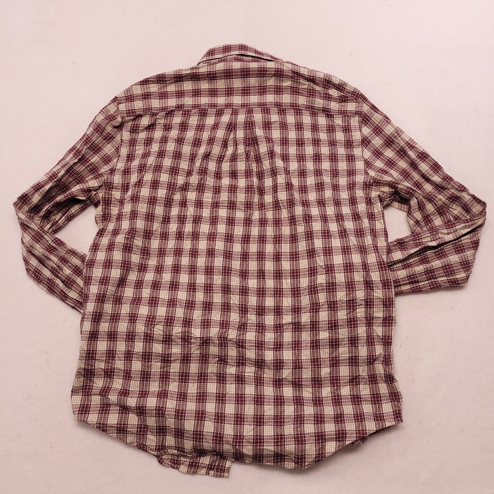 Croft & Barrow Croft & Barrow Tartan Flannel Shirt Mens Size Large L Red Size US L / EU 52-54 / 3 - 11 Thumbnail