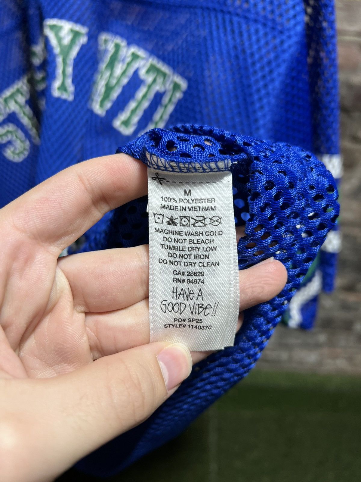 Stussy Stussy International Mesh Jersey Size US M / EU 48-50 / 2 - 4 Thumbnail