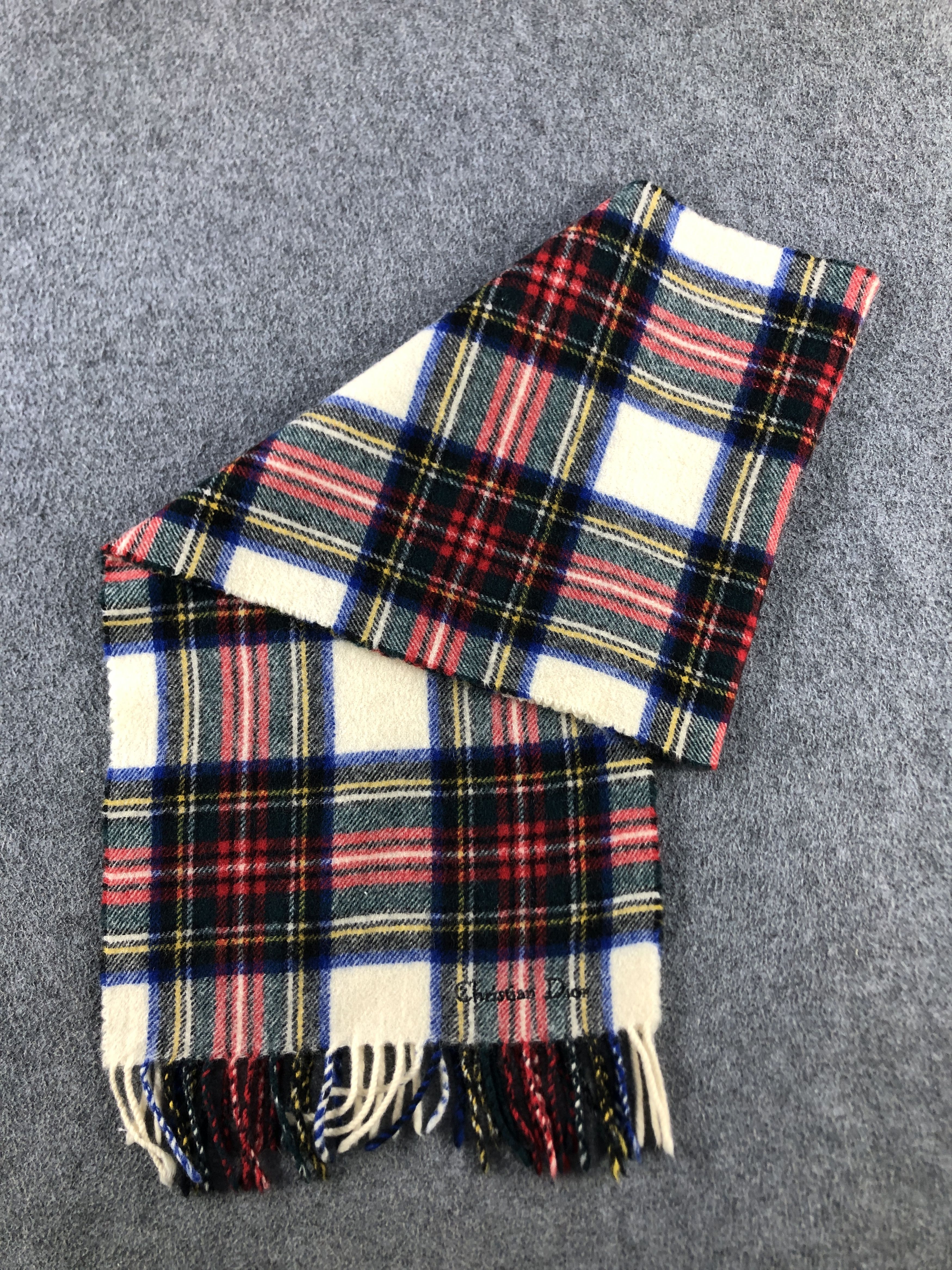 Vintage Christian Dior Scarf / Muffler / Neckwear P919 Size ONE SIZE - 6 Thumbnail