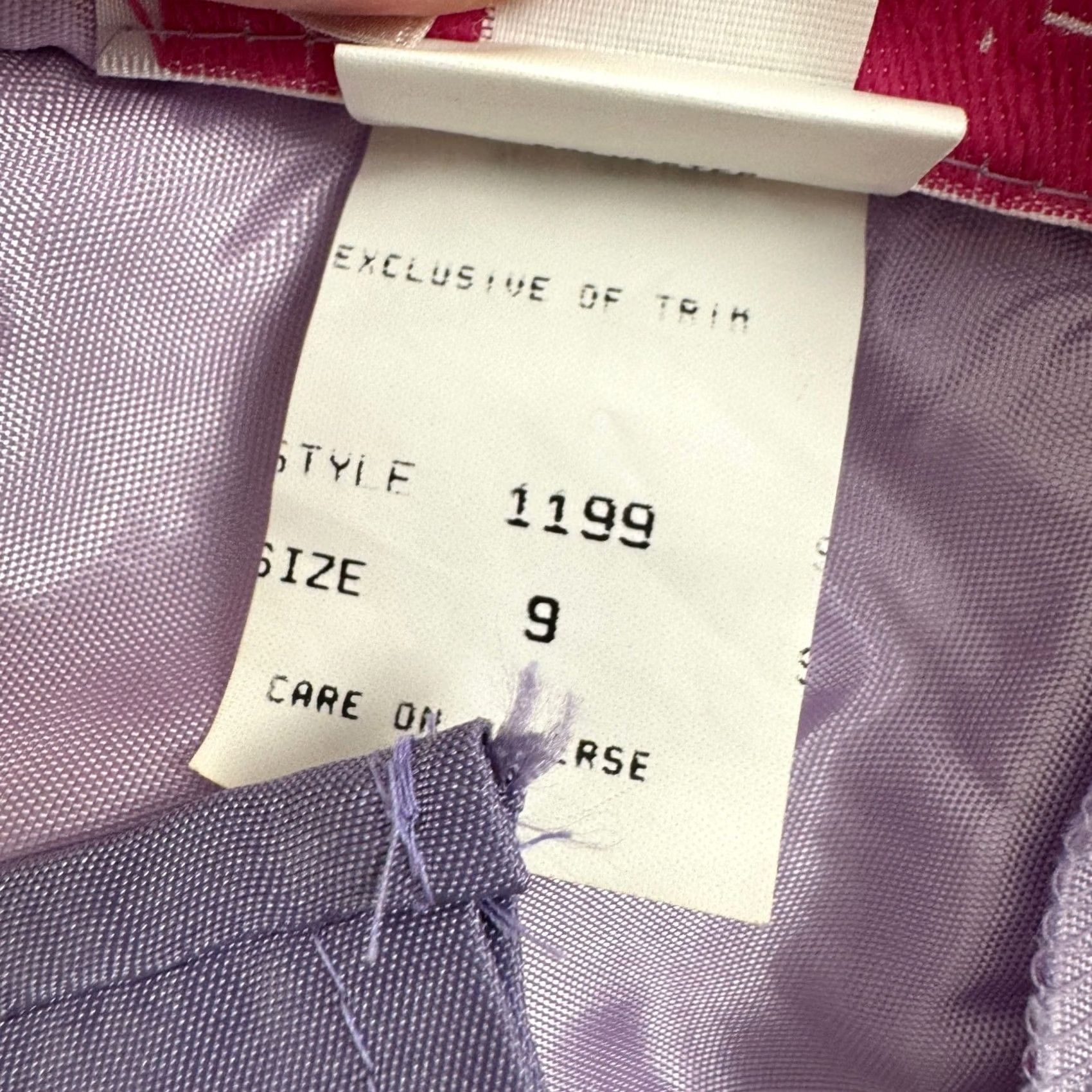 Vintage VINTAGE Nadine Dress Purple Lavender Cowl Neck Size 9 USA Prom Size M / US 6-8 / IT 42-44 - 4 Thumbnail