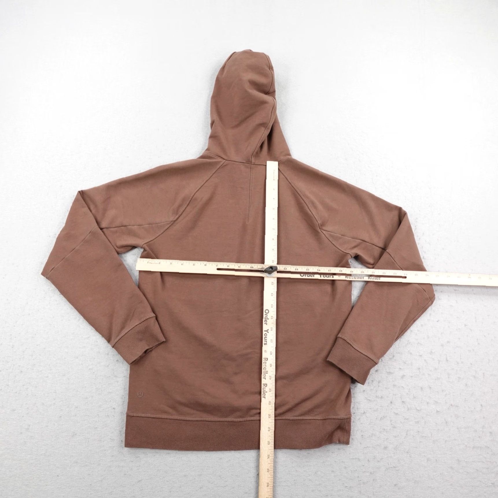 Lululemon Lululemon Hoodie Mens S Burnt Caramel Brown City Sweat Pullover Sweatshirt French Terry Outdoor Sports Size US S / EU 44-46 / 1 - 5 Thumbnail