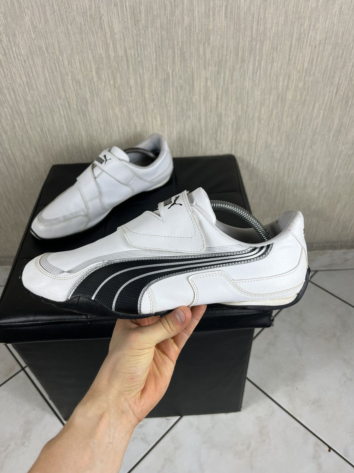 Puma Vintage Puma speed cat velcro y2k sneakers shoes retro logo Size US 11 / EU 44 - 16 Thumbnail