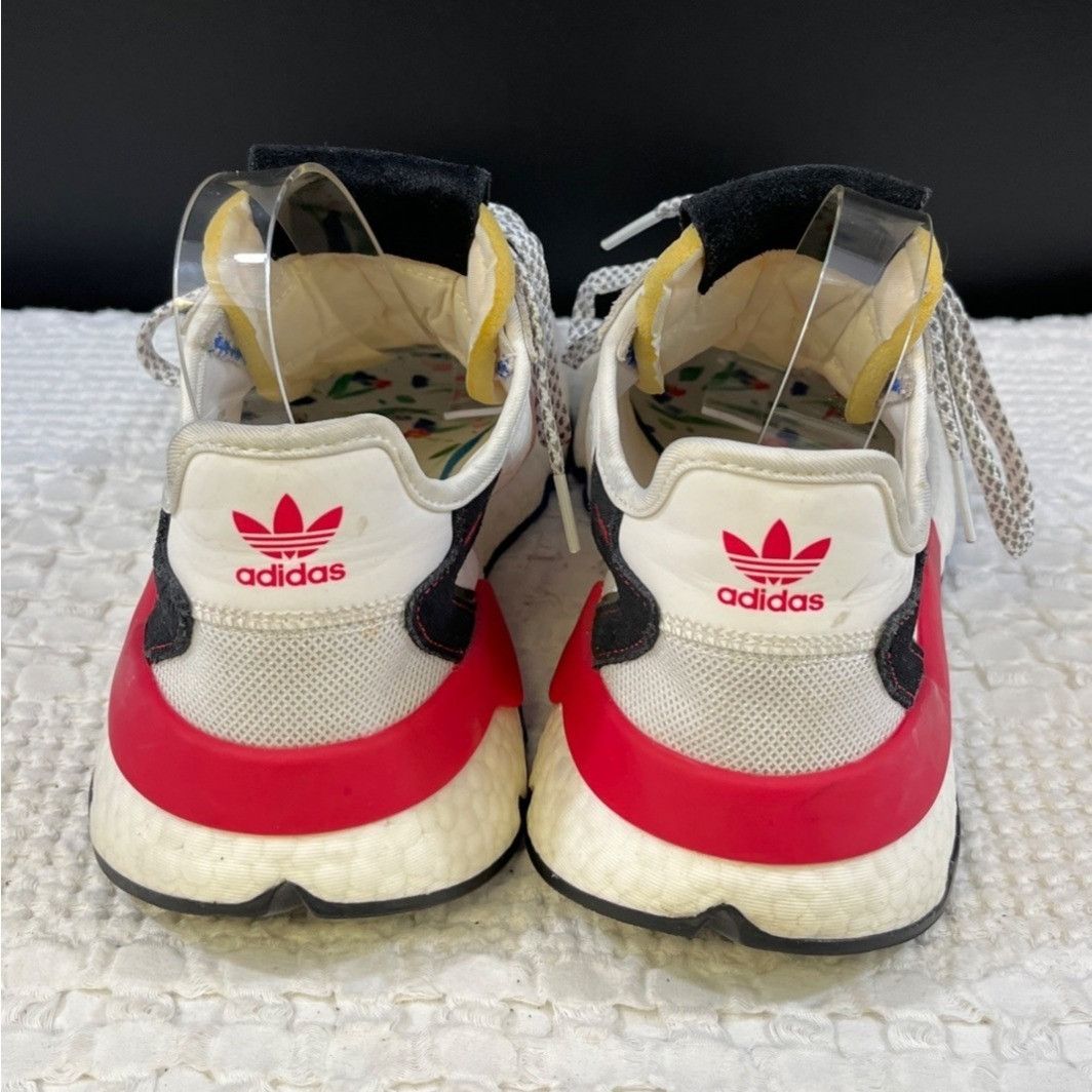 Adidas Adidas Women's White/Pink Running Shoes/Sneakers Sz 10 SKU 5 Size US 10 / IT 40 - 2 Thumbnail