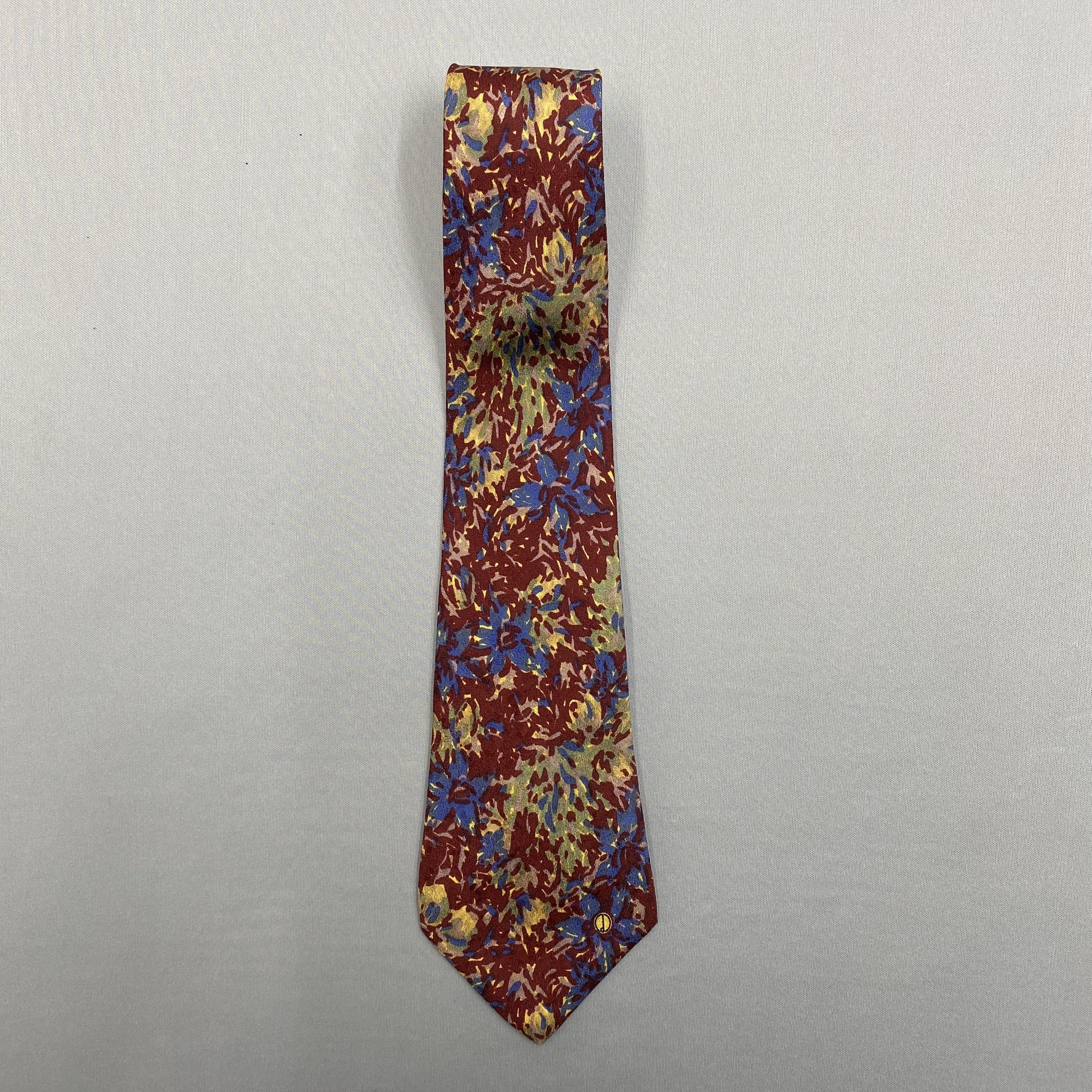 Alfred Dunhill Vintage Alfred Dunhill SILK Necktie Cravate Pure Silk Size ONE SIZE - 3 Thumbnail