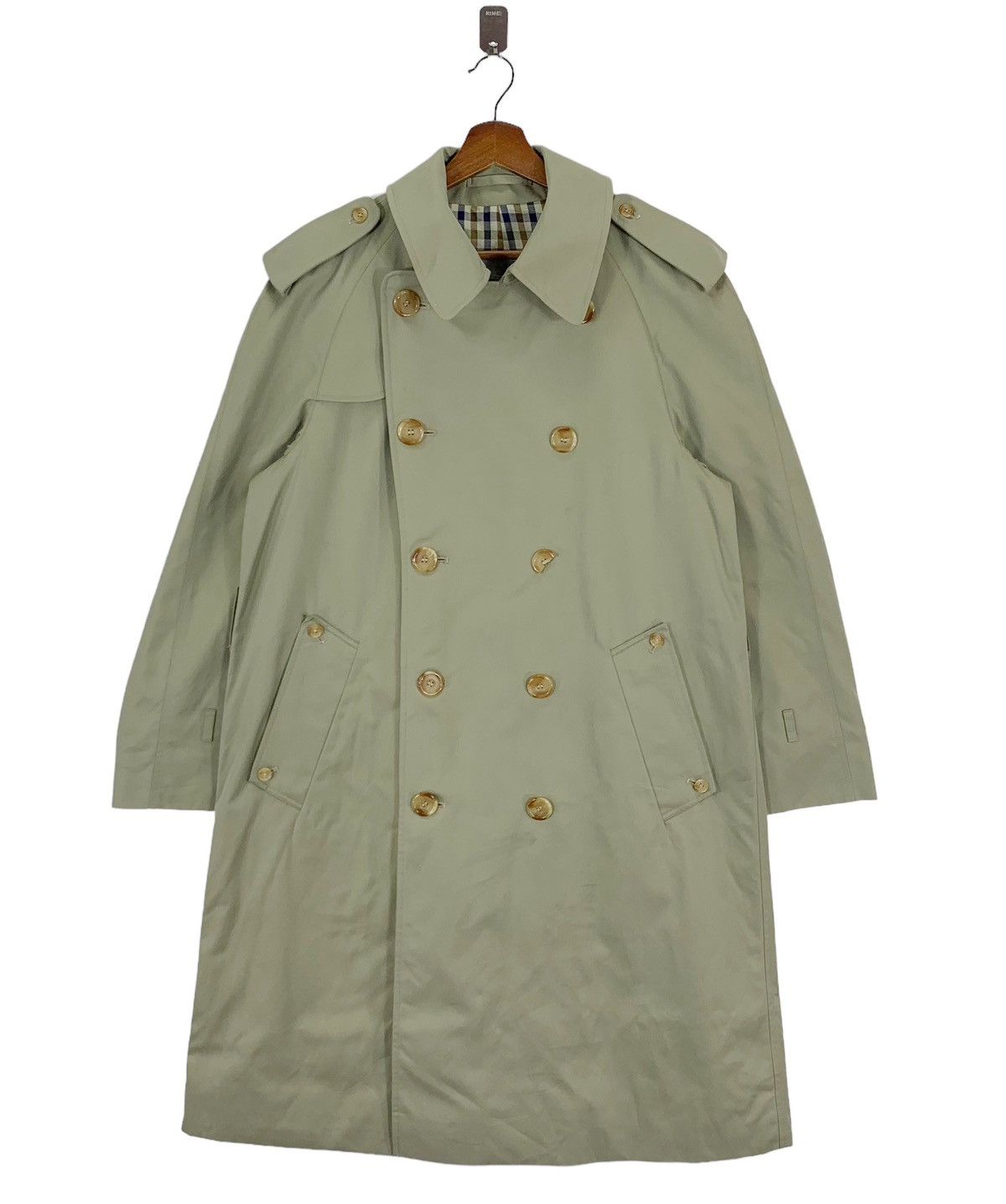 Aquascutum / trench coat ENGLAND