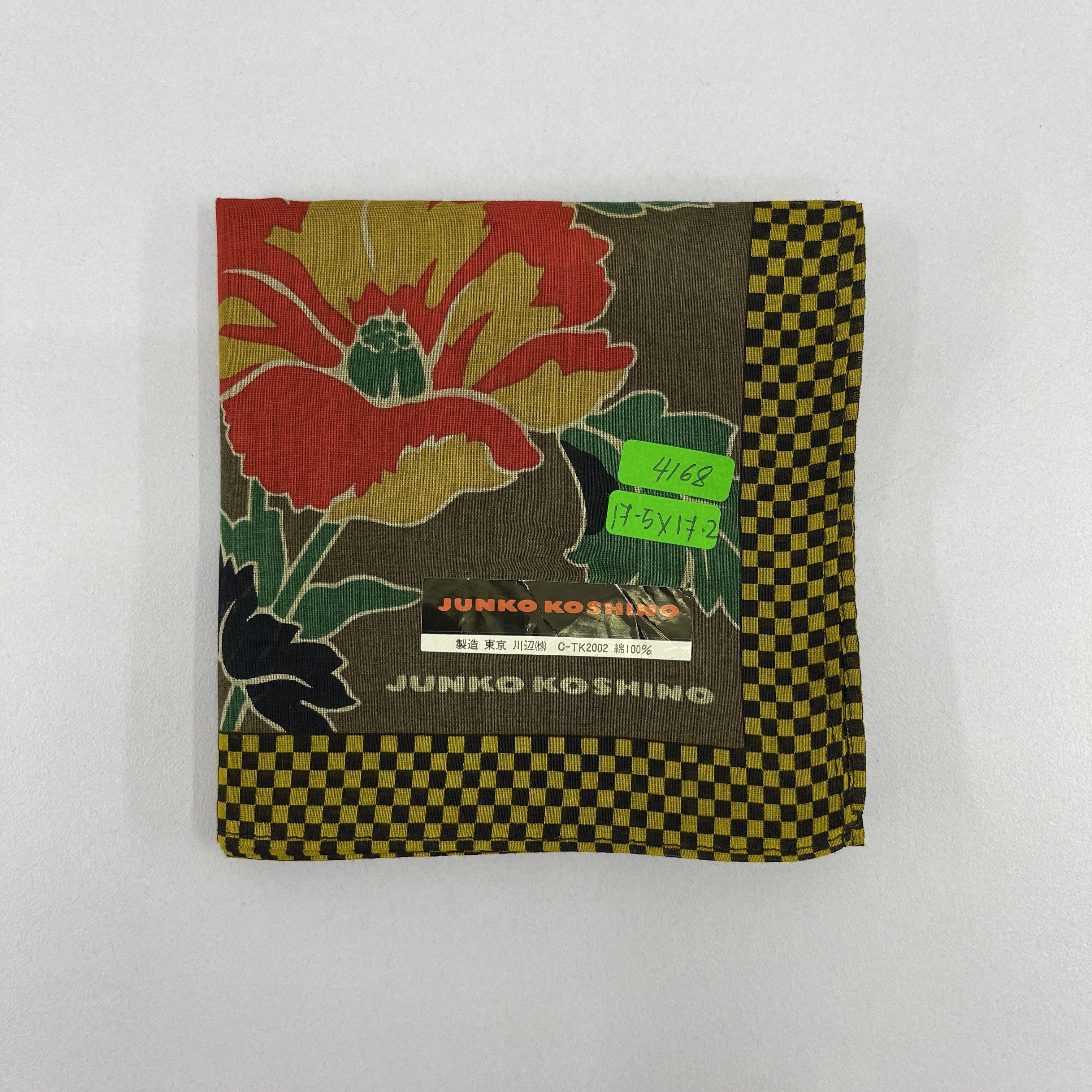 Japanese Brand Junko Koshino Handkerchief / Neckerchief / Bandana - 4168 Size ONE SIZE - 5 Thumbnail