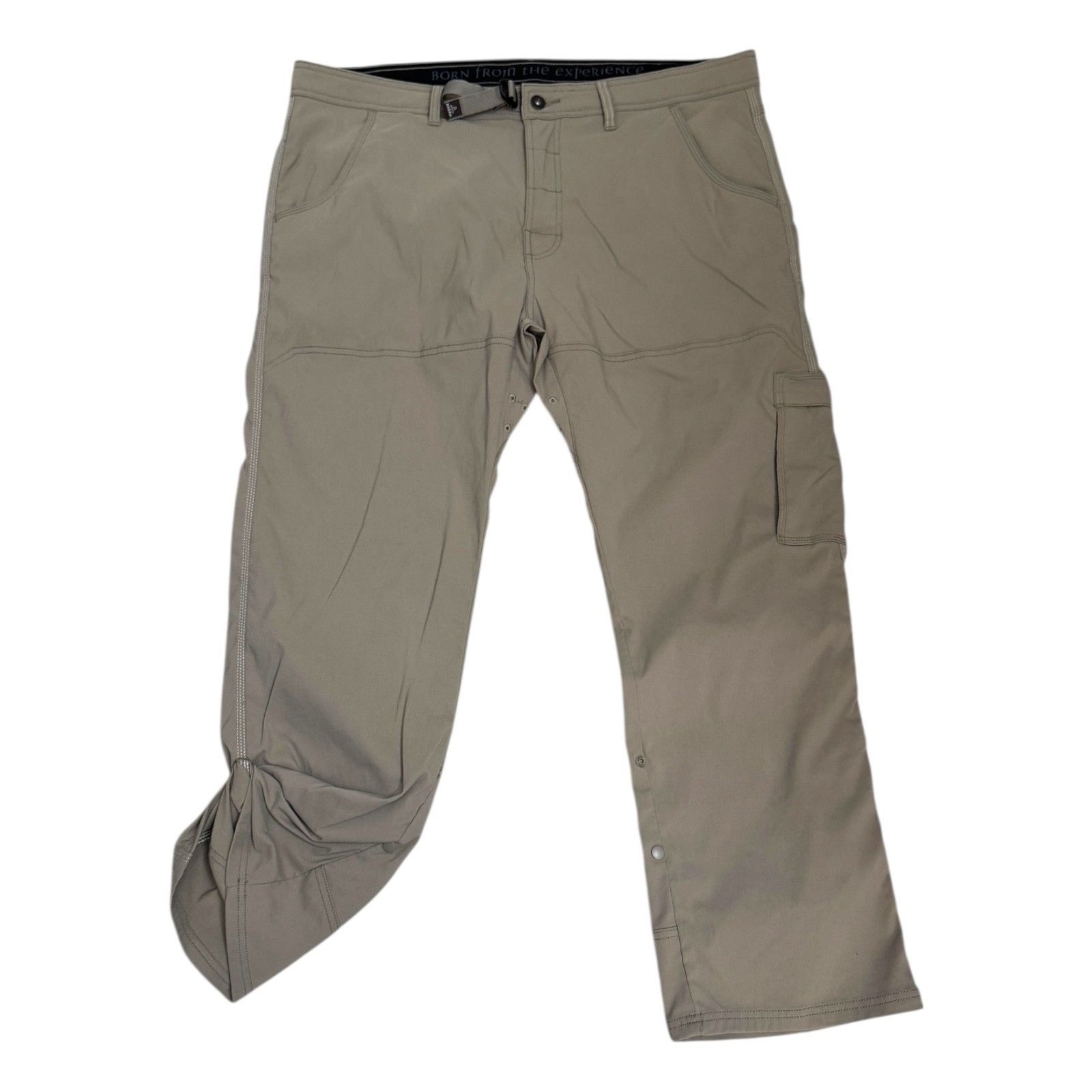 Prana PRANA Casual Designer Outdoor Tan Activewear Pants 40x30 Size US 40 / EU 56 - 1 Thumbnail