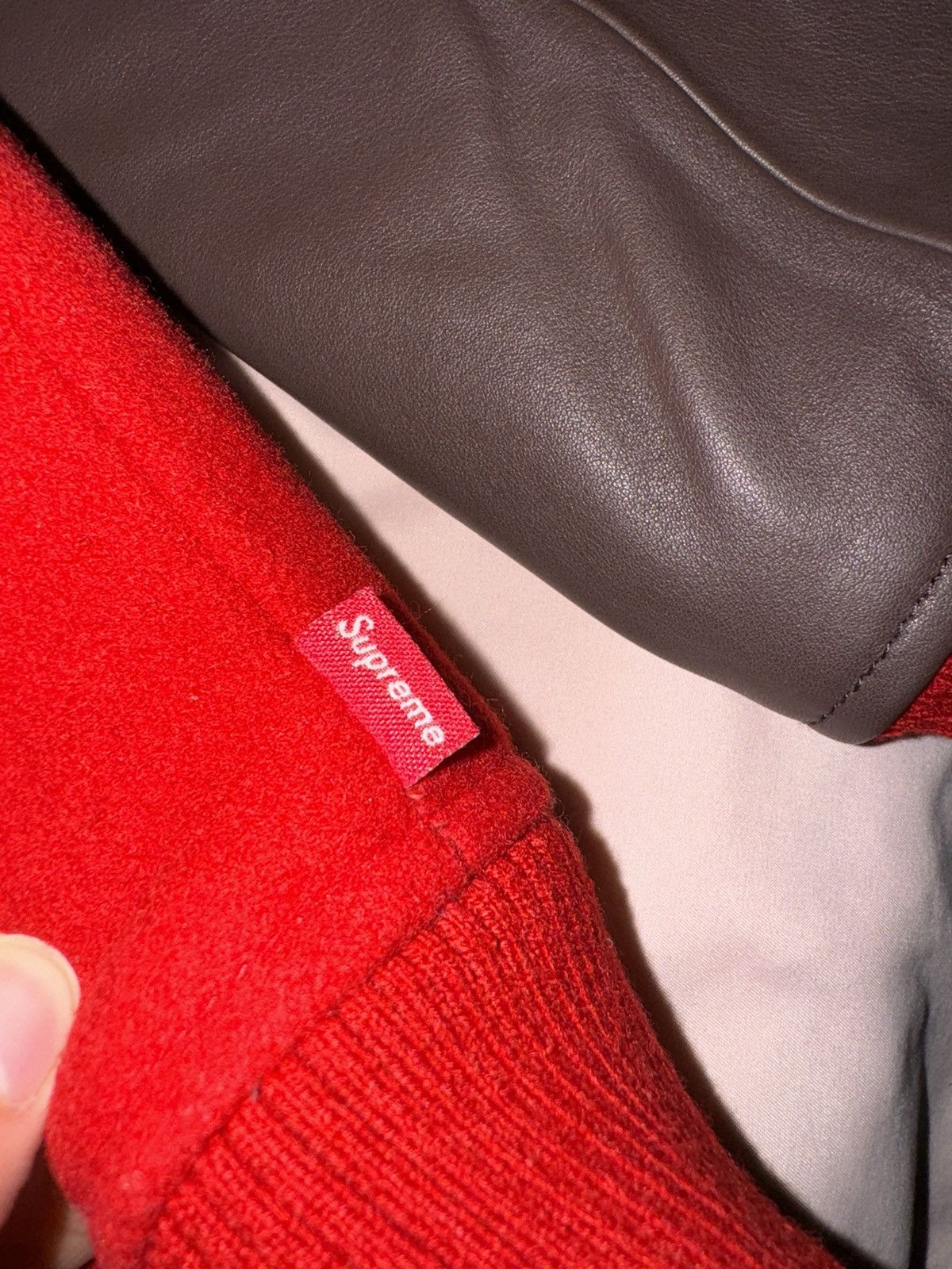 Supreme Supreme AEON Flux Varsity Jacket Size US L / EU 52-54 / 3 - 11 Thumbnail