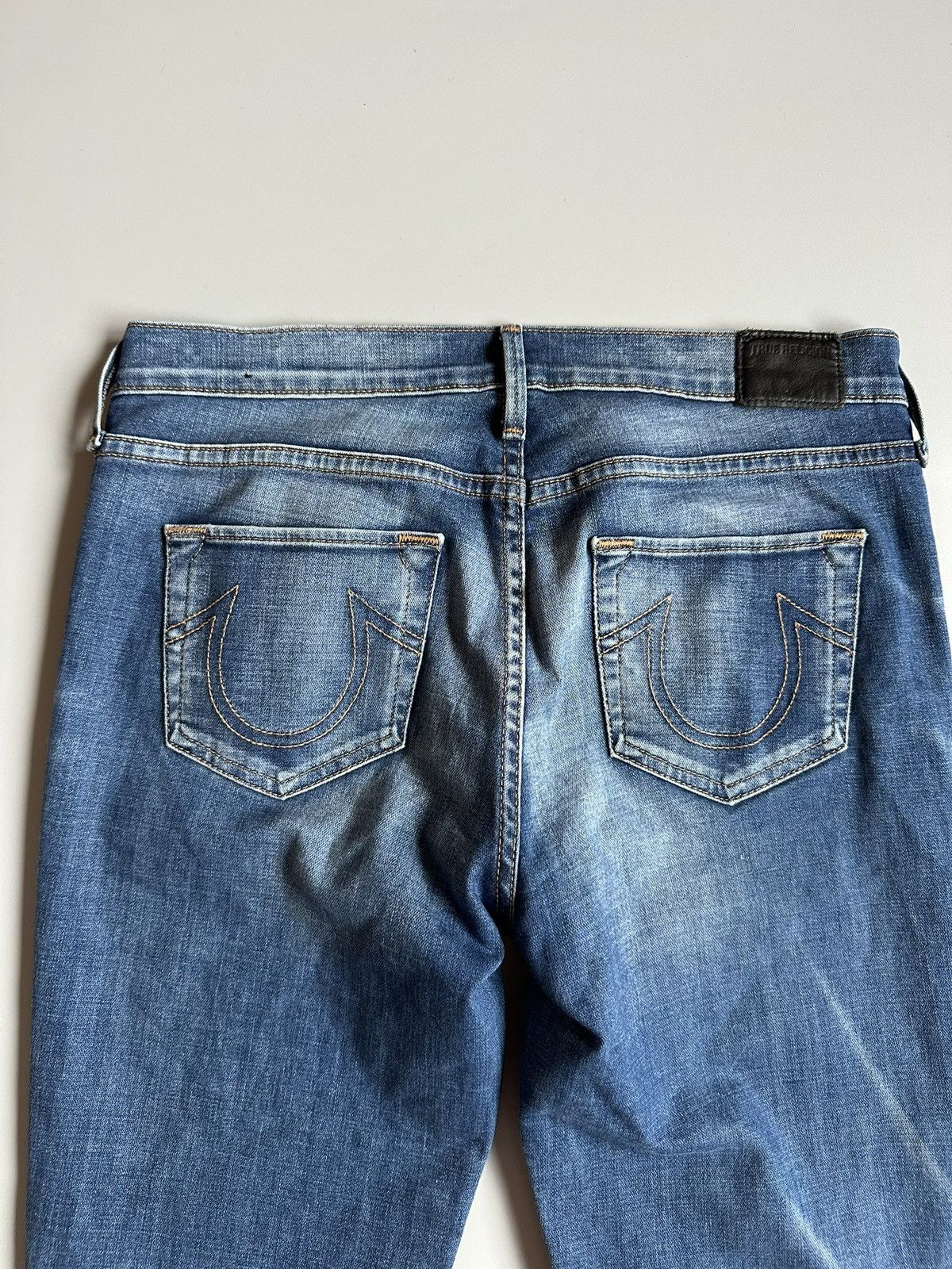 True Religion True Religion Jeans Halle Super Skinny Fit Mid Rise Size 29 Size 29" - 3 Thumbnail