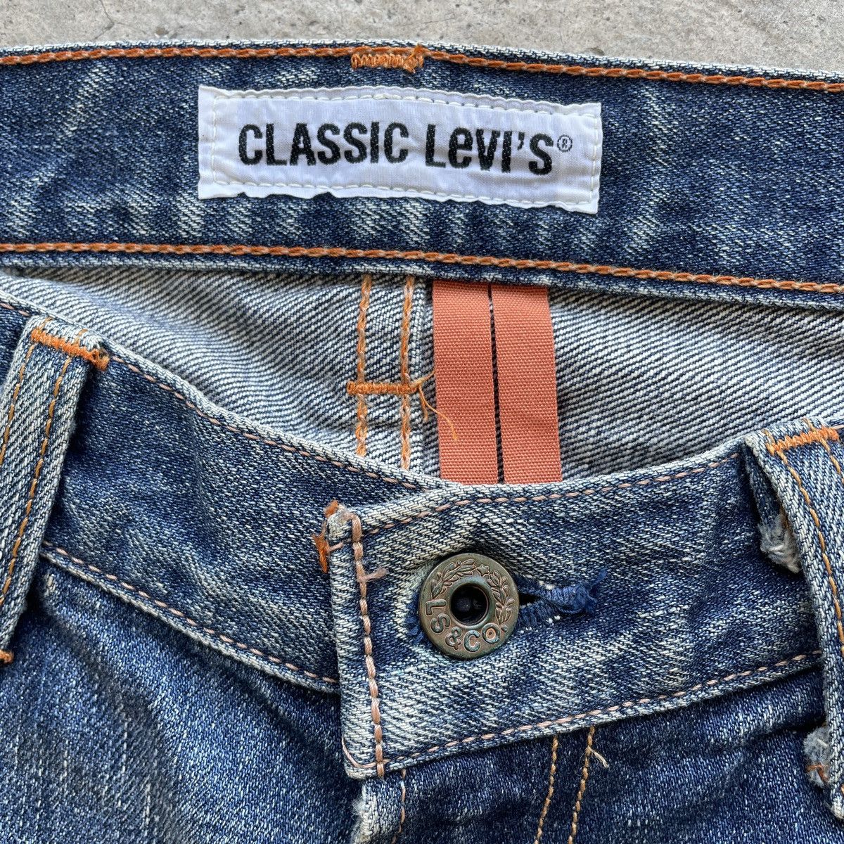 Levi's Vintage Levi’s 502 RUSTY Faded Distressed Jeans Denim Pants Size US 32 / EU 48 - 6 Thumbnail
