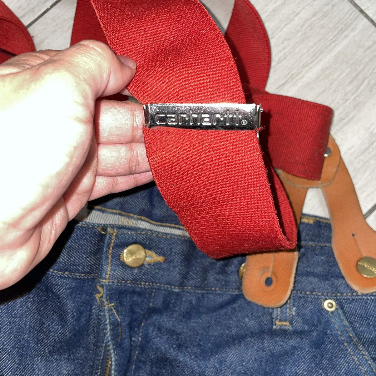 Carhartt Carhartt raw denim double knee pant with suspenders Size US 38 / EU 54 - 4 Thumbnail