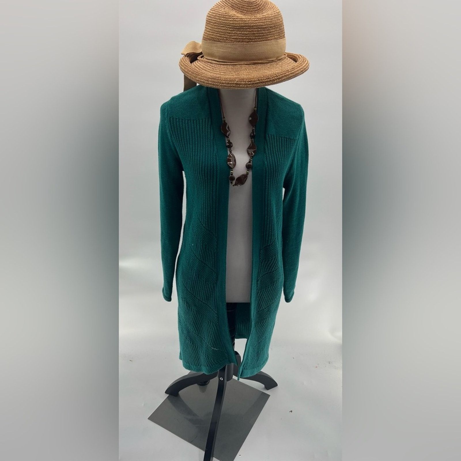 Chicos Chico's Long Cardigan for Women Cable Knit Size S / US 4 / IT 40 - 3 Thumbnail