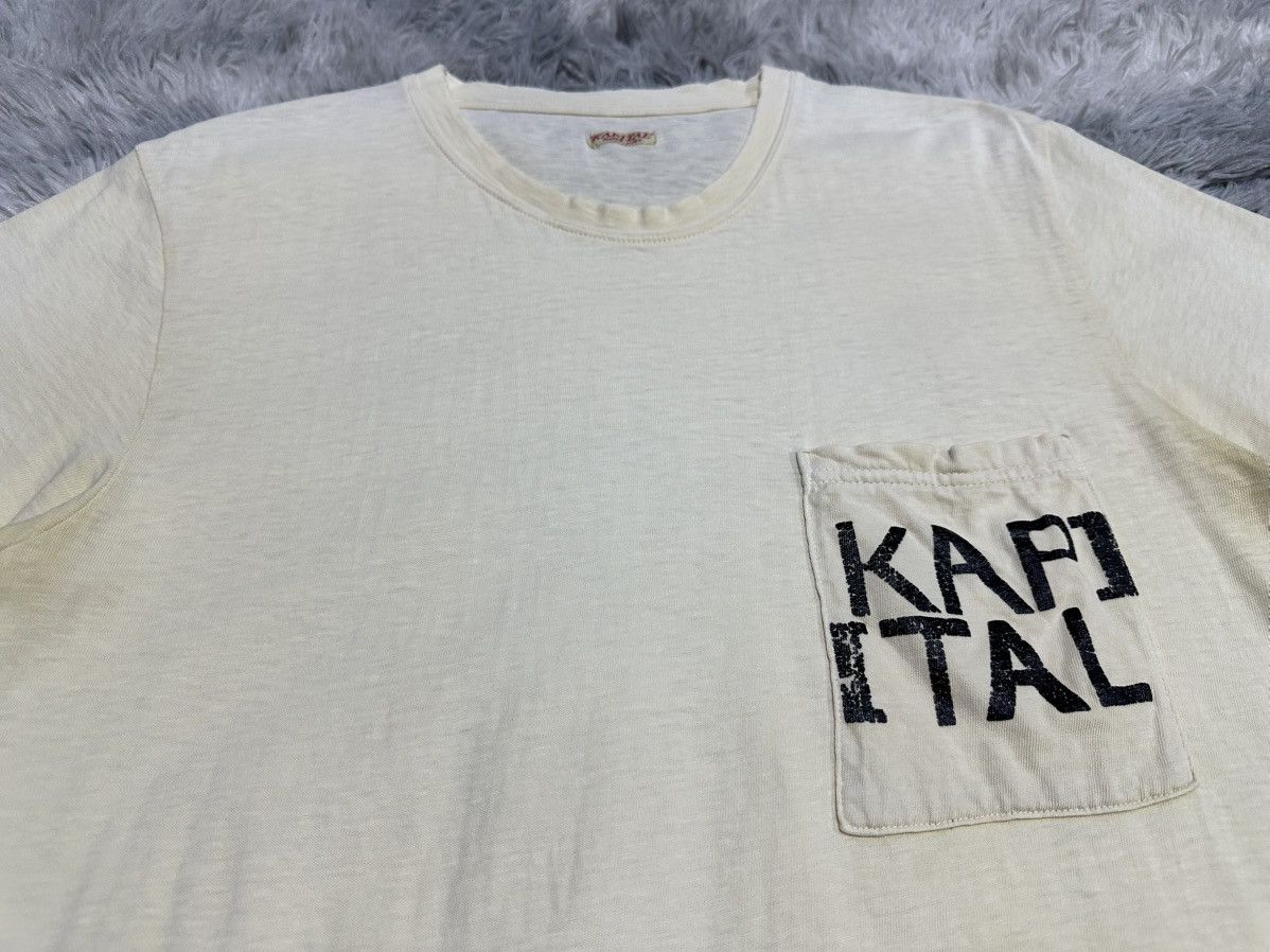 Kapital 🔥Vintage Kapital Shirt Pocket Logo Print Size US M / EU 48-50 / 2 - 2 Thumbnail