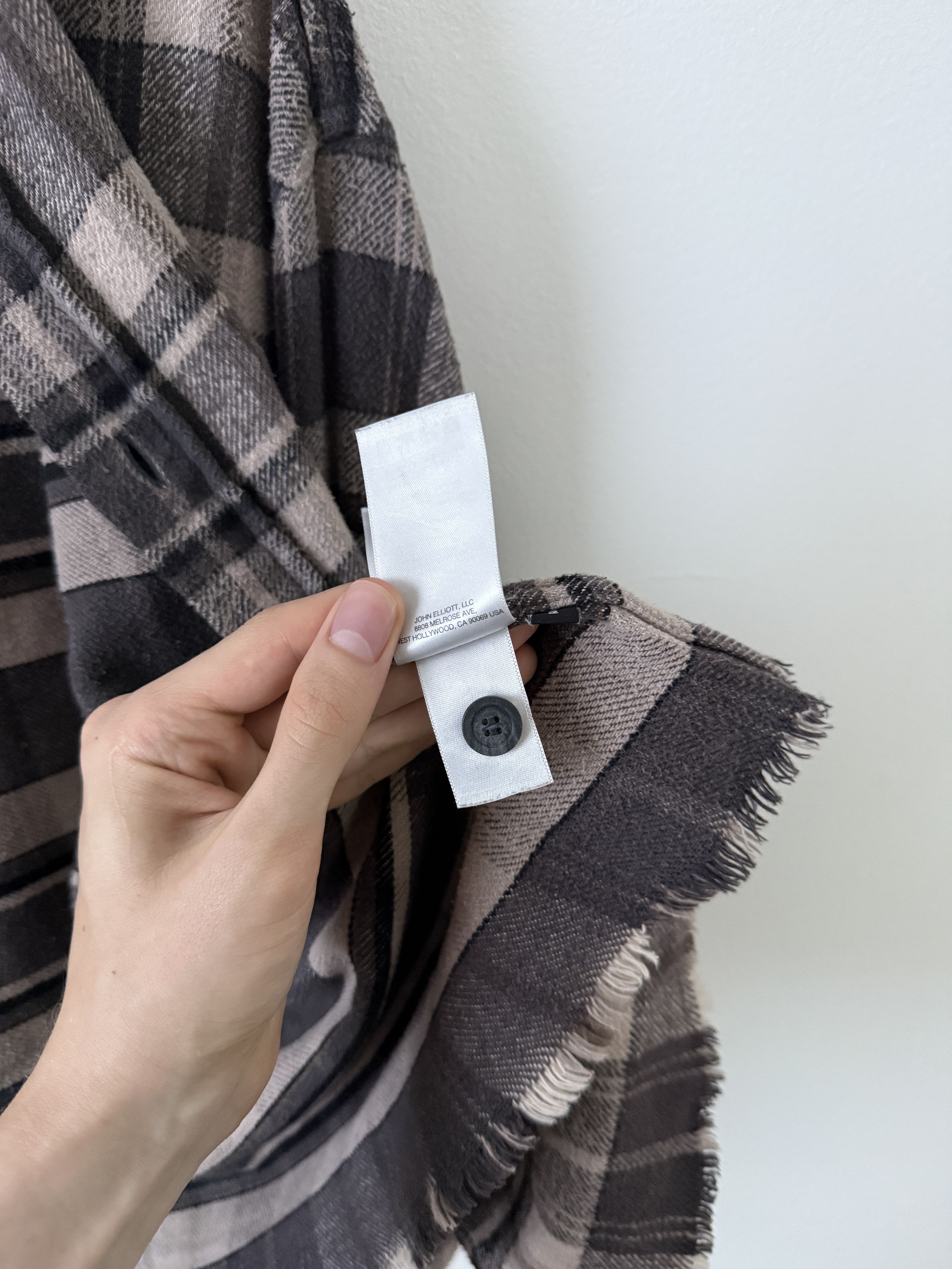 John Elliott Hemi Oversized Flannel Shirt / Lagoon Check Size US M / EU 48-50 / 2 - 20 Thumbnail