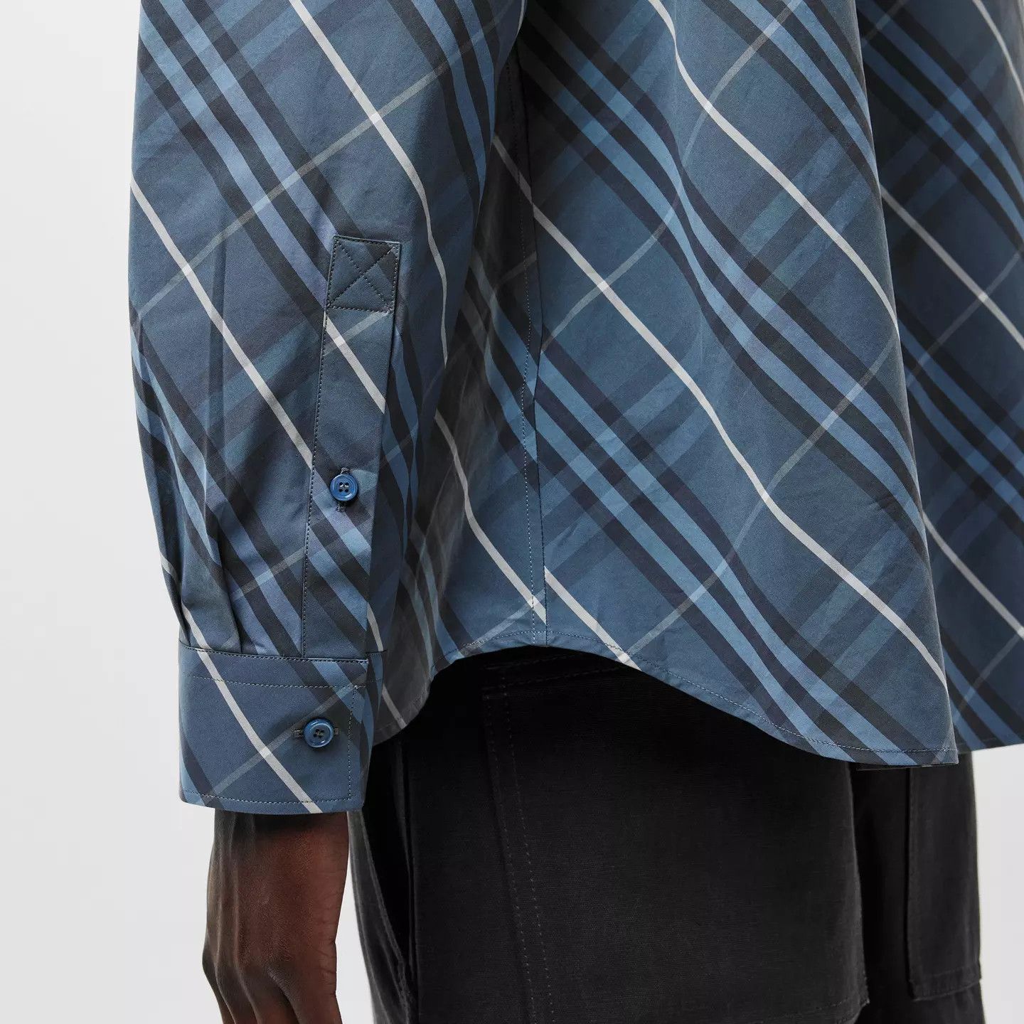 Burberry o1g2r1mq0426 Check Tailored Fit Shirt in Multicolor Size US L / EU 52-54 / 3 - 5 Thumbnail