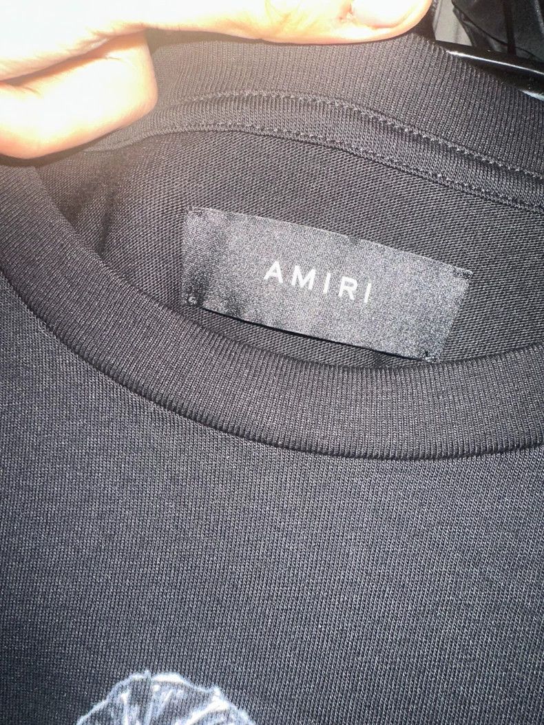 Amiri AmiriFW22 Skull Print Casual Round Neck Short-sleeved T-shi Size US L / EU 52-54 / 3 - 4 Thumbnail