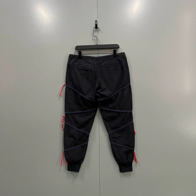 Greg Lauren greg lauren Black Z-shaped pattern sports pants 2506-Nextar Size US 34 / EU 50 - 2 Thumbnail