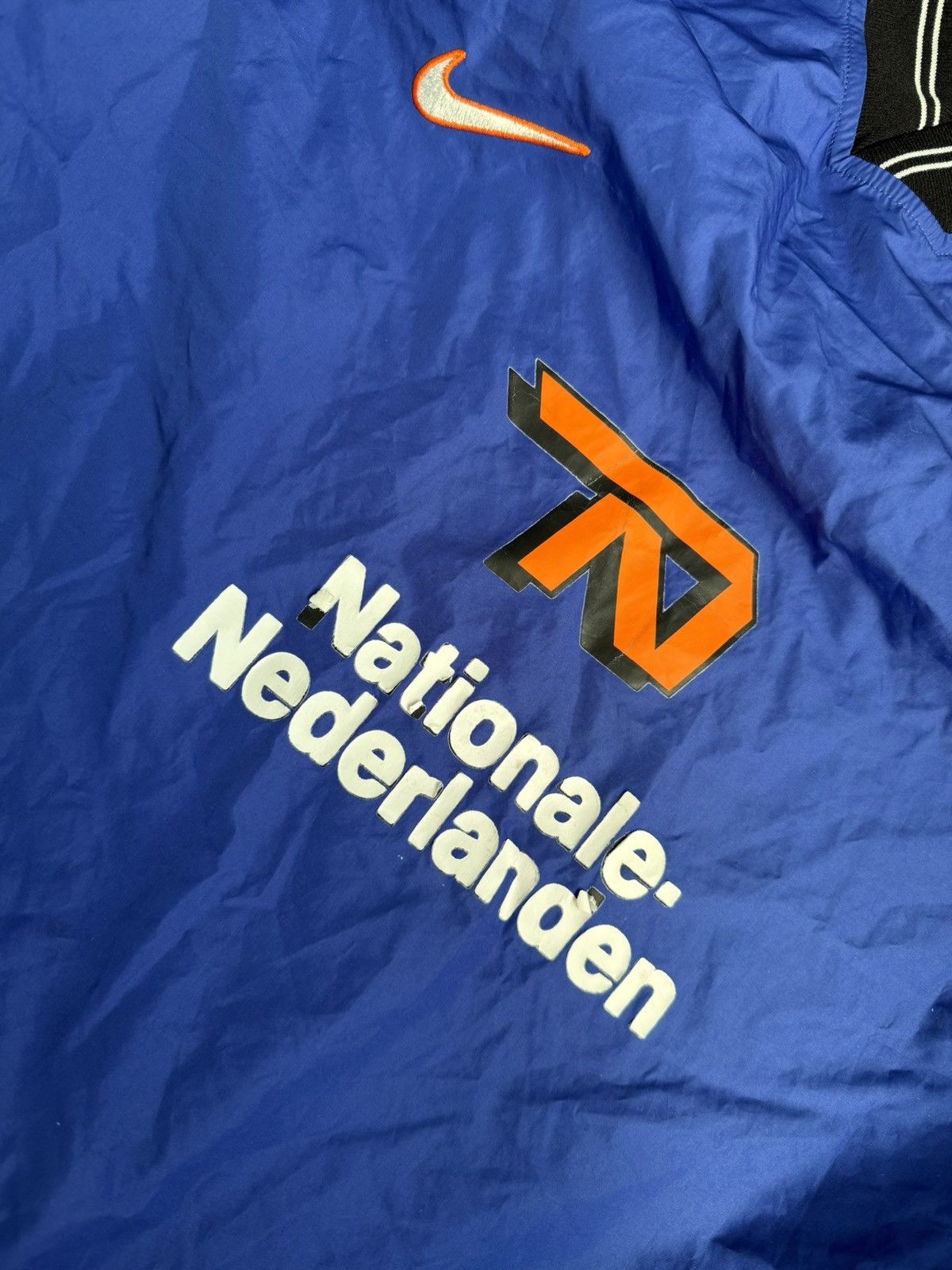Nike × Vintage Vintage 90’s KNVB Nike Soccer Jersey Jacket Nederland shirt Size US XXL / EU 58 / 5 - 8 Thumbnail