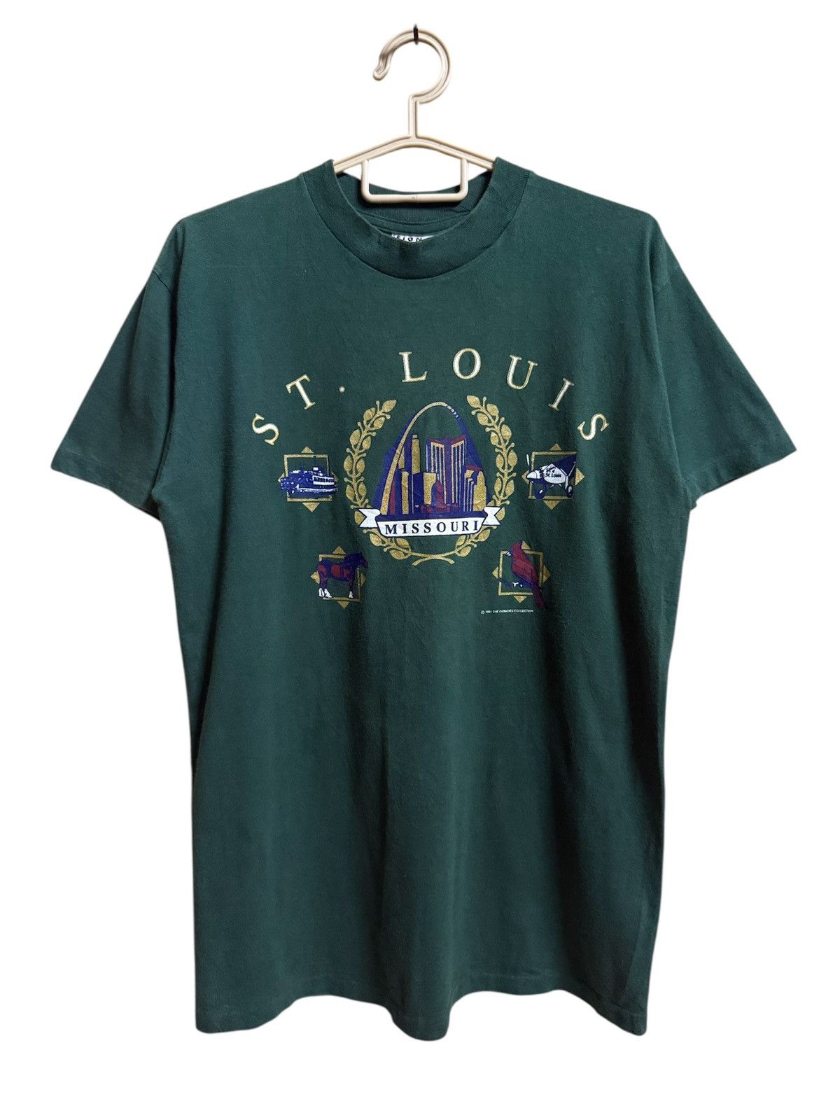 ST.LOUIS MISSOURI Vintage 1991s T-shirt