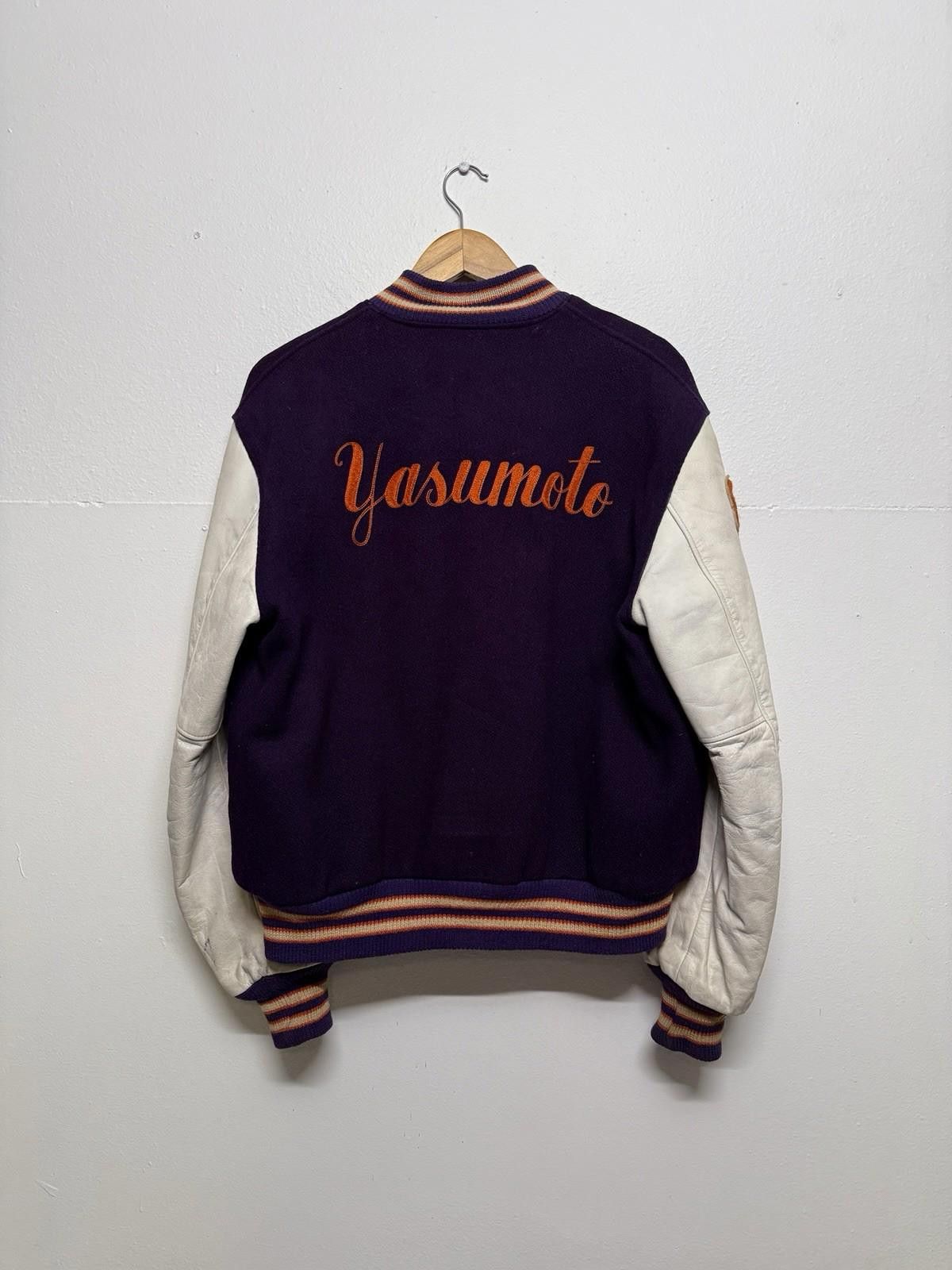 Other 80s Varsity Letterman Jacket “Yasumoto” Chain stitch M/L Size US L / EU 52-54 / 3 - 2 Thumbnail