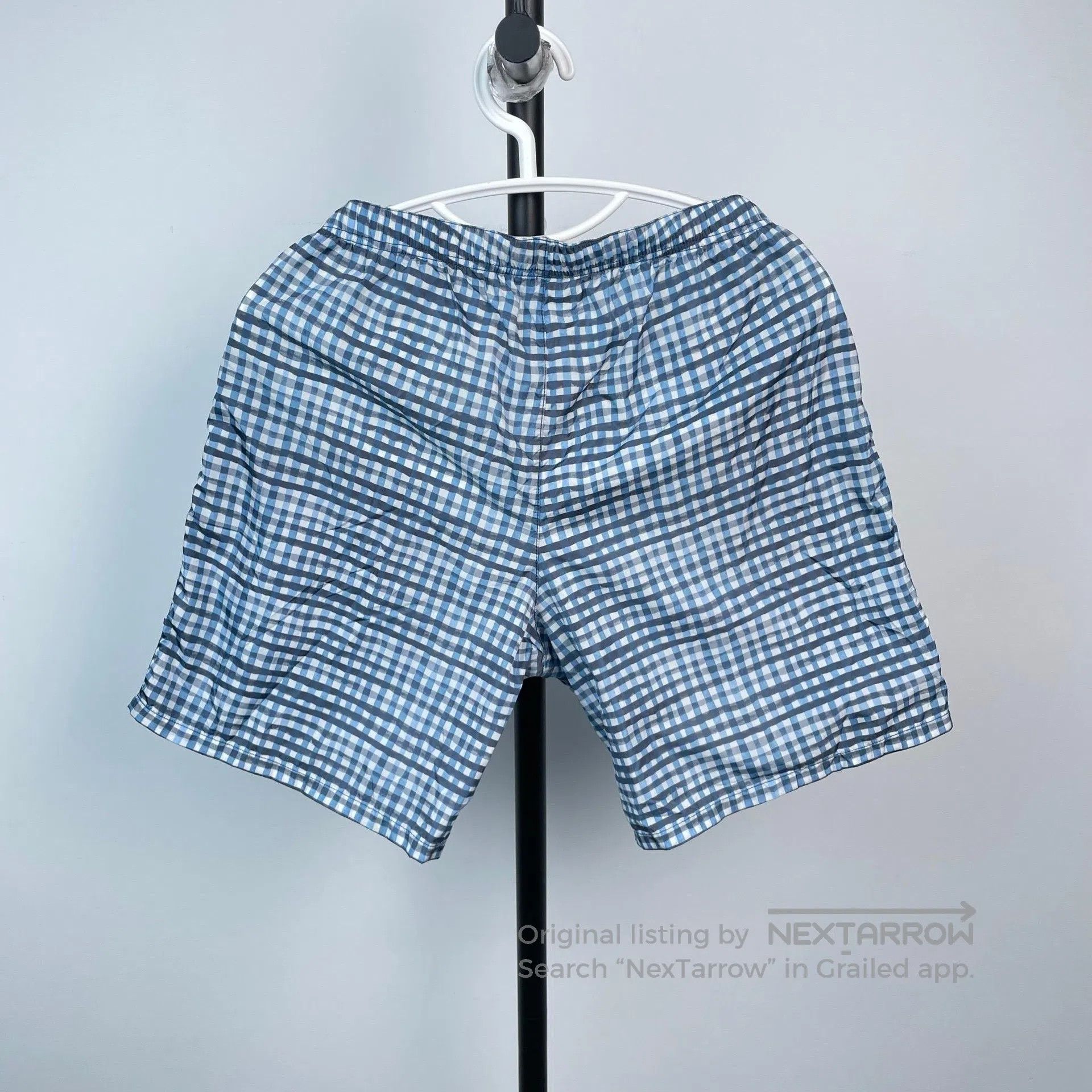 Prada Prada Blue Plaid Shorts| Size US 30 / EU 46 - 2 Thumbnail