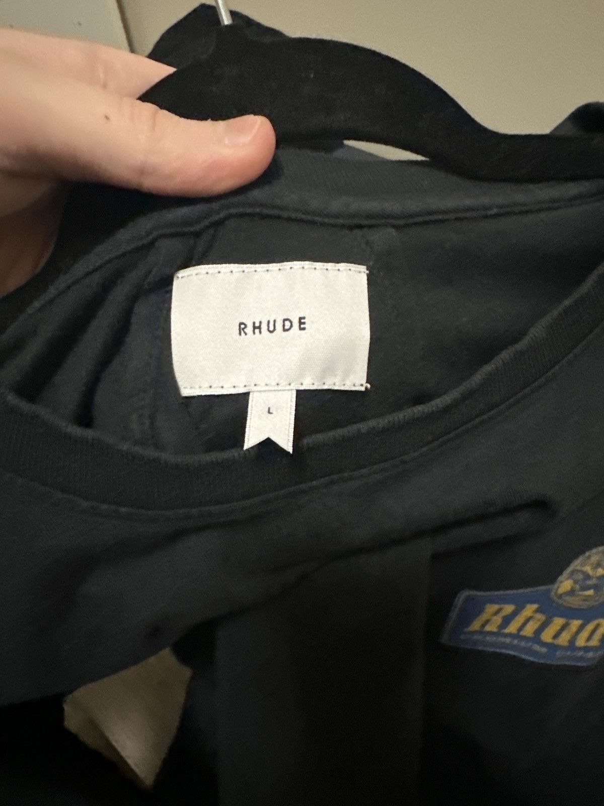 Rhude RHUDE CIGAR LOGO SHIRT Size US L / EU 52-54 / 3 - 2 Thumbnail