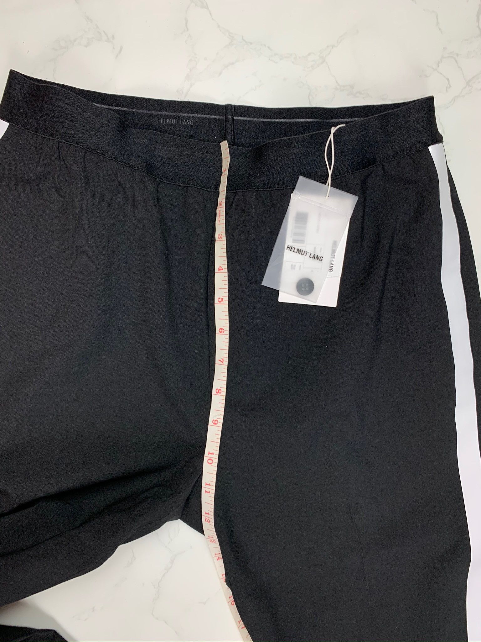 Helmut Lang 🔥65% OFF🔥 [SALE] Helmut Lang Band Pull On Black Pants Size US 30 / EU 46 - 6 Thumbnail