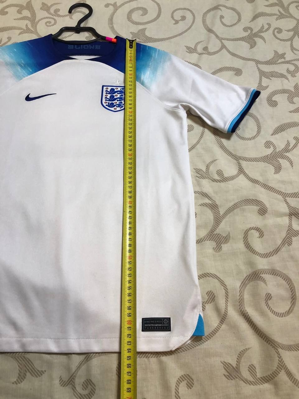 Nike Nike Kids England Home Soccer Jersey Football T-shirt Size US S / EU 44-46 / 1 - 11 Thumbnail