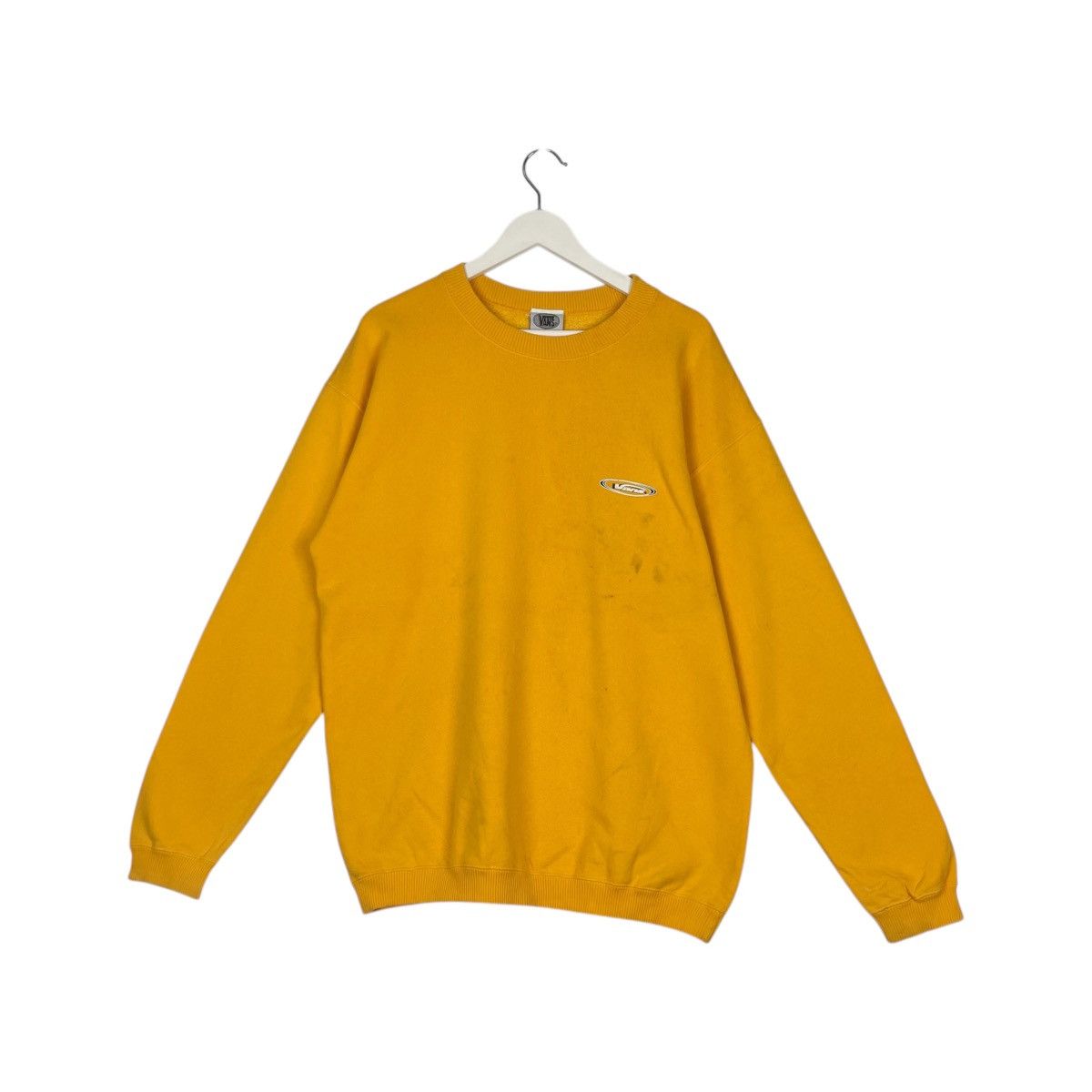 Designer × Vintage Vintage Hoodie/sweater 90s Vans Usa sweatshirt pullover - Size US L / EU 52-54 / 3 - 1 Thumbnail