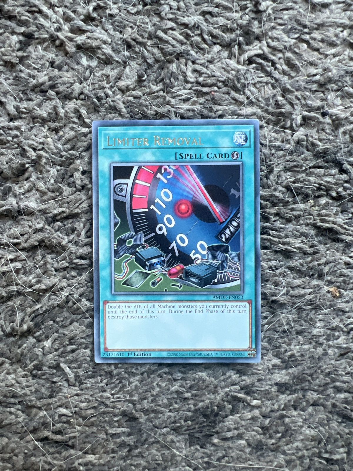 Hypebeast 2020 Konami Yu-Gi-Oh! Limiter Removal Card Size ONE SIZE - 1 Thumbnail