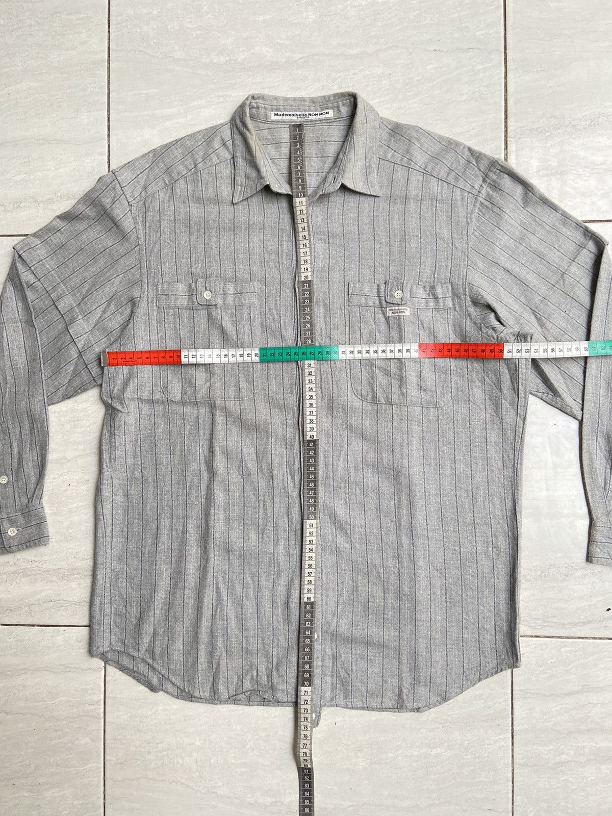 Issey Miyake × Japanese Brand × Mademoiselle Non Non MADEMOISELLE NON NON SPORT Shirt Size US M / EU 48-50 / 2 - 2 Thumbnail