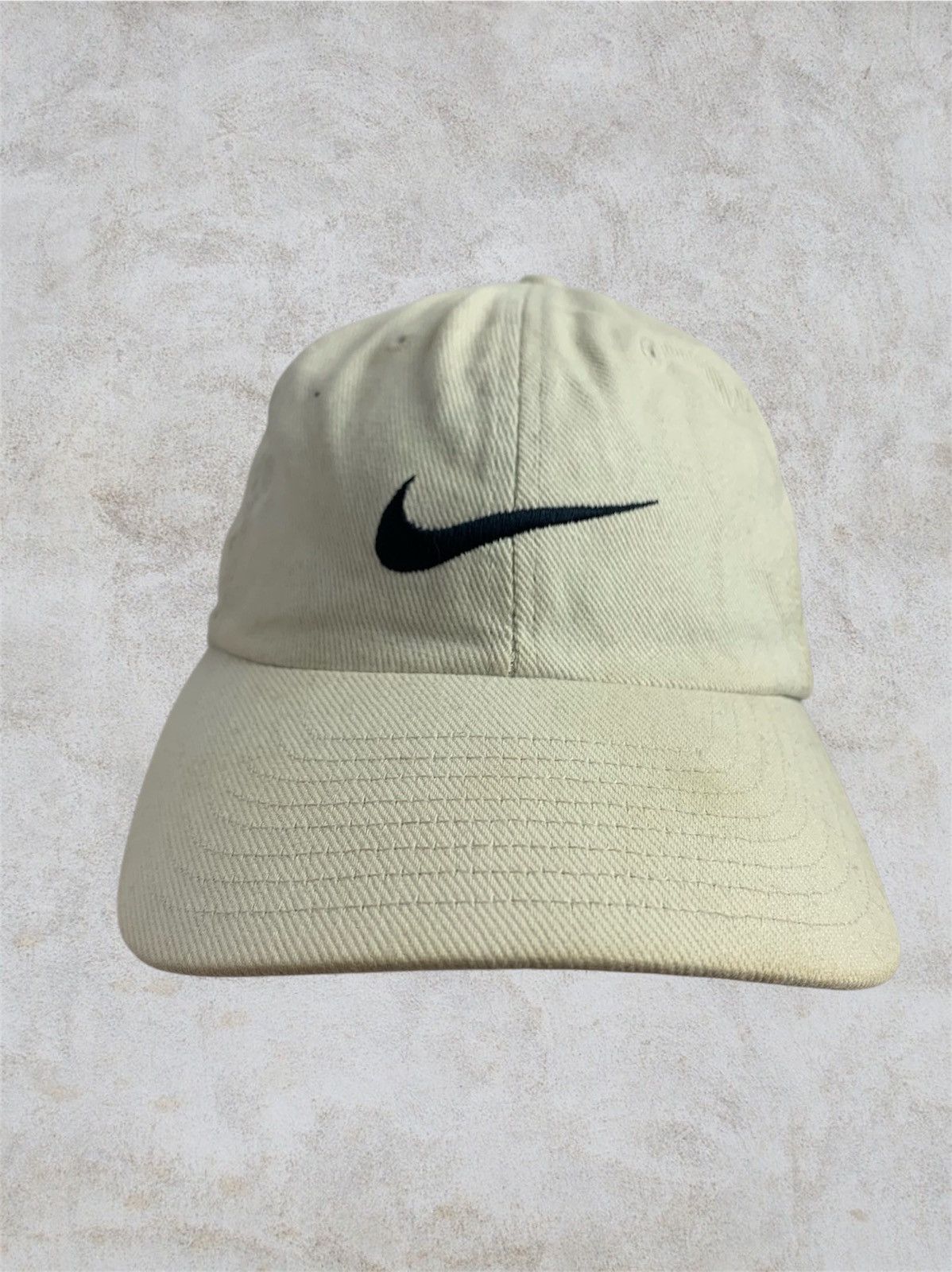 Vintage Nike vintage cap hat big logo Size ONE SIZE - 1 Thumbnail