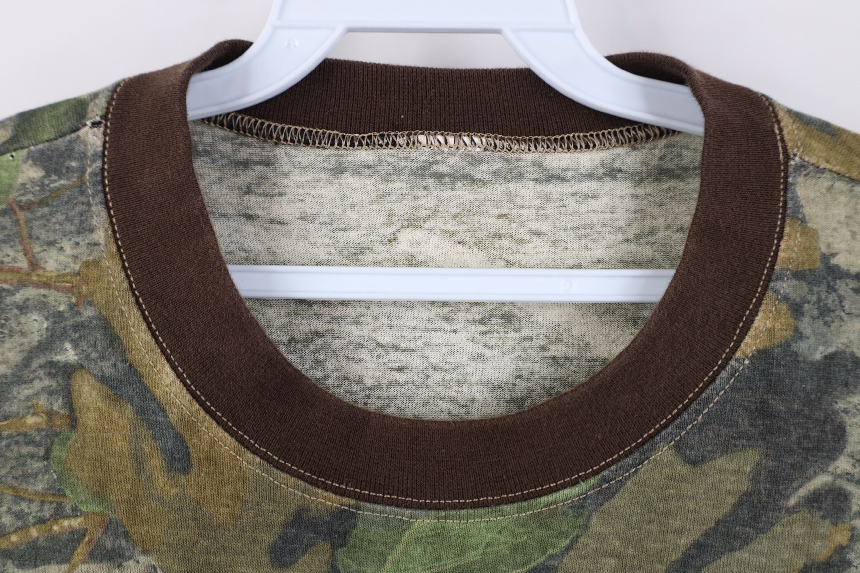 Vintage Vintage 90s Streetwear Camouflage Long Sleeve T-Shirt Cotton Size US XL / EU 56 / 4 - 5 Thumbnail
