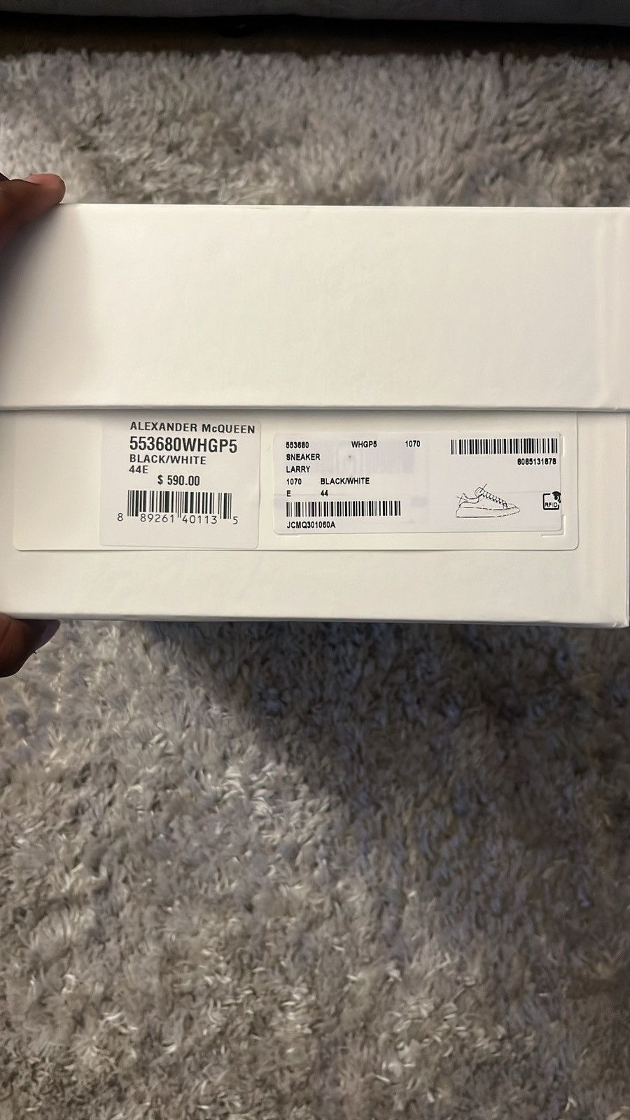 Alexander McQueen Black and white Alexander mcqueens Size US 11 / EU 44 - 10 Thumbnail