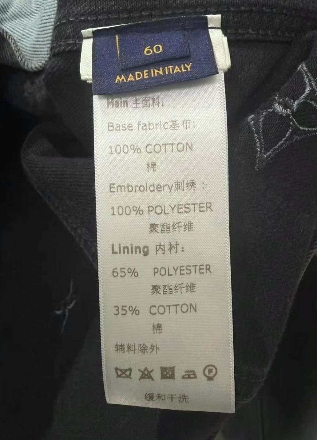 Louis Vuitton Louis Vuitton 60 Gradient Denim Jacket Embroidered Monogram Size US XXL / EU 58 / 5 - 8 Thumbnail