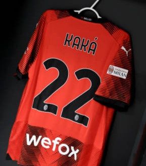 Puma Puma x AC Milan 2023/2024 #22 Kaka Home Jersey Size US L / EU 52-54 / 3 - 6 Thumbnail